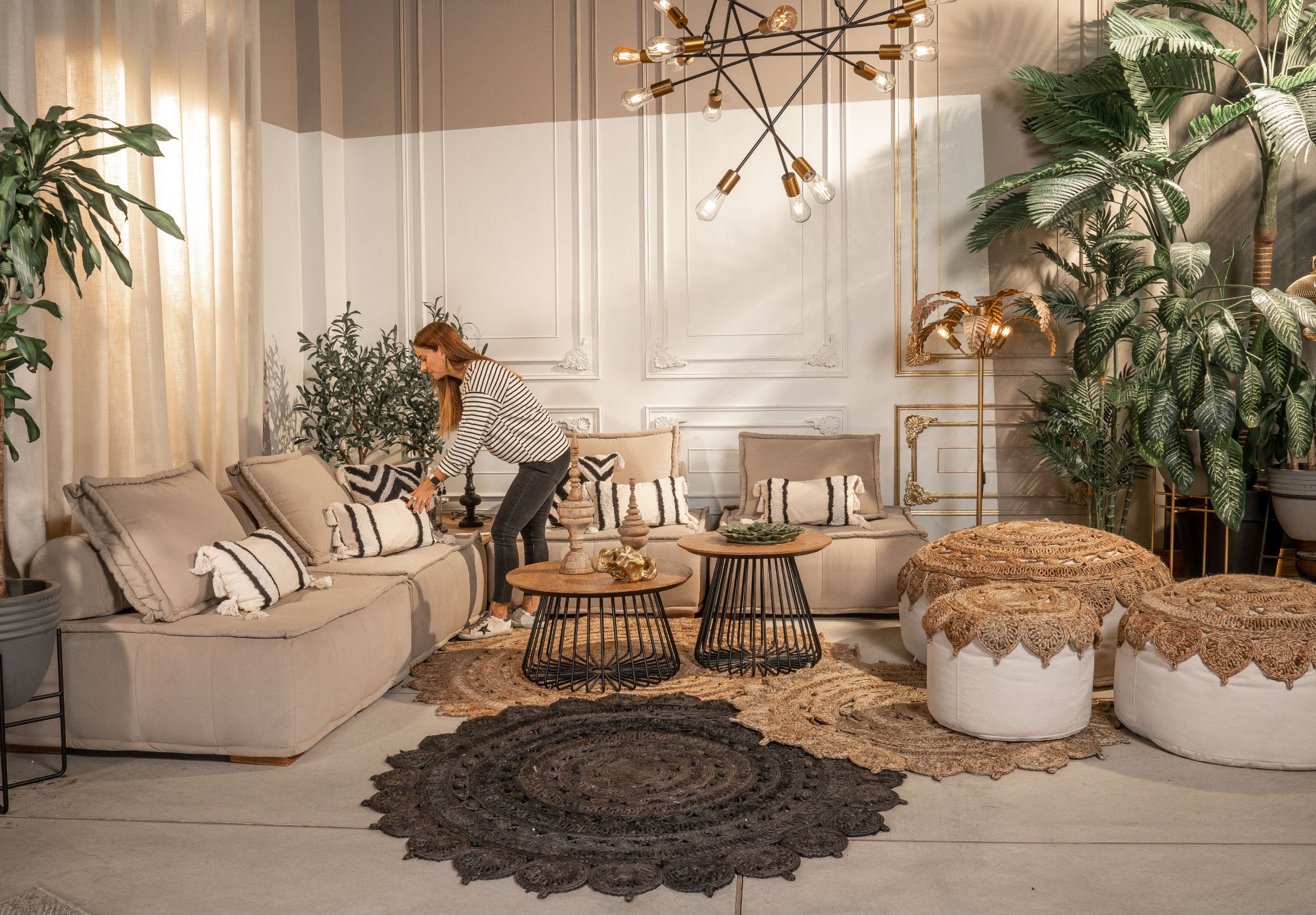 Cojines Tánger Tufted