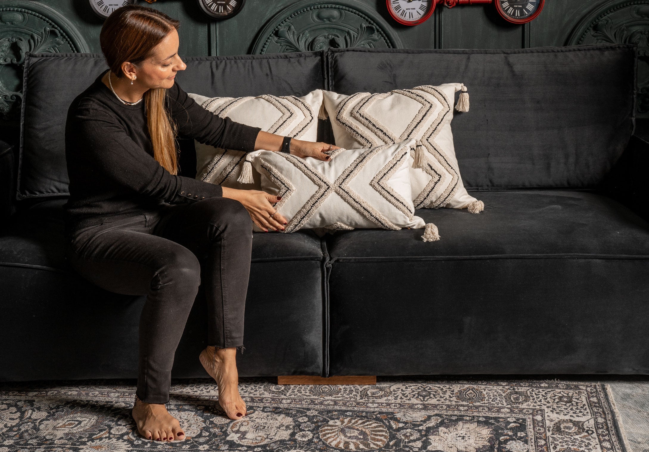 Cojines Moroccan Diamond