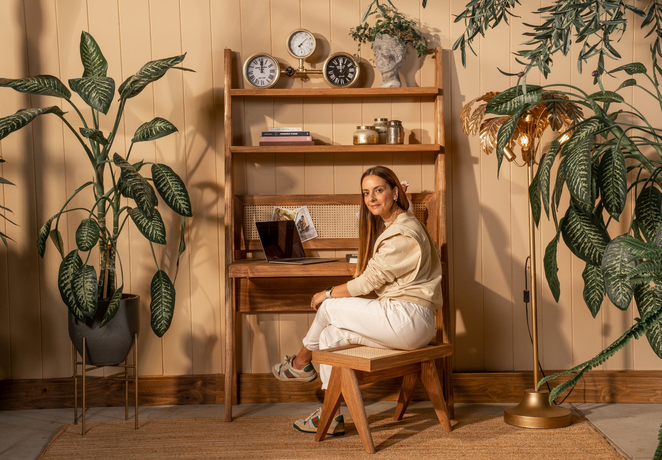 Escritorio Estantería Lyon Esterilla