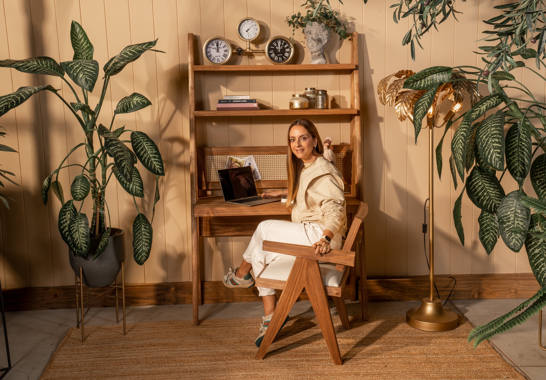 Escritorio Estantería Lyon Esterilla