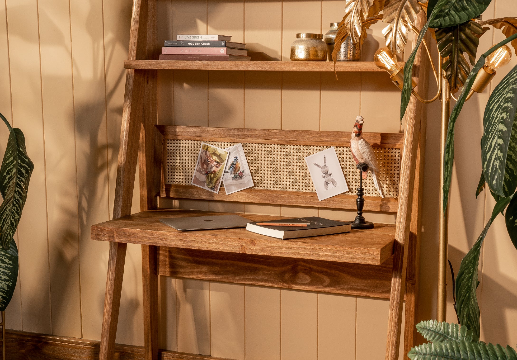 Escritorio Estantería Lyon Esterilla