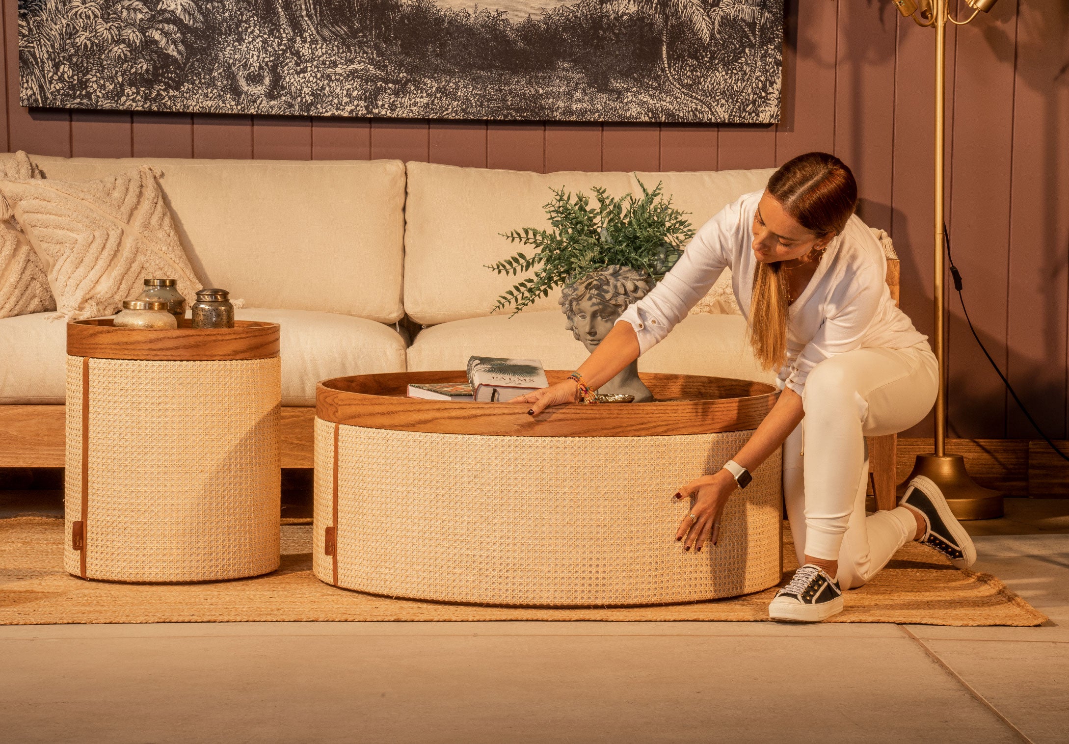 Mesa Auxiliar Modena Esterilla