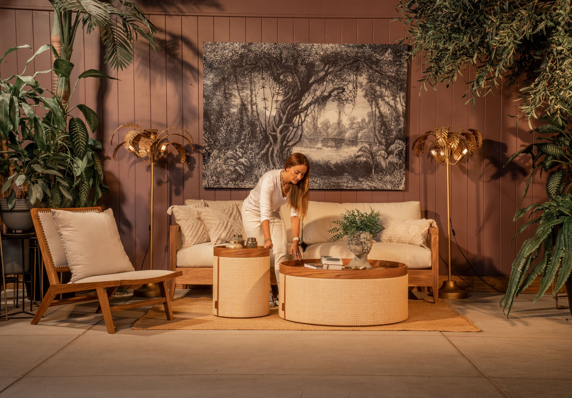 Mesa Auxiliar Modena Esterilla