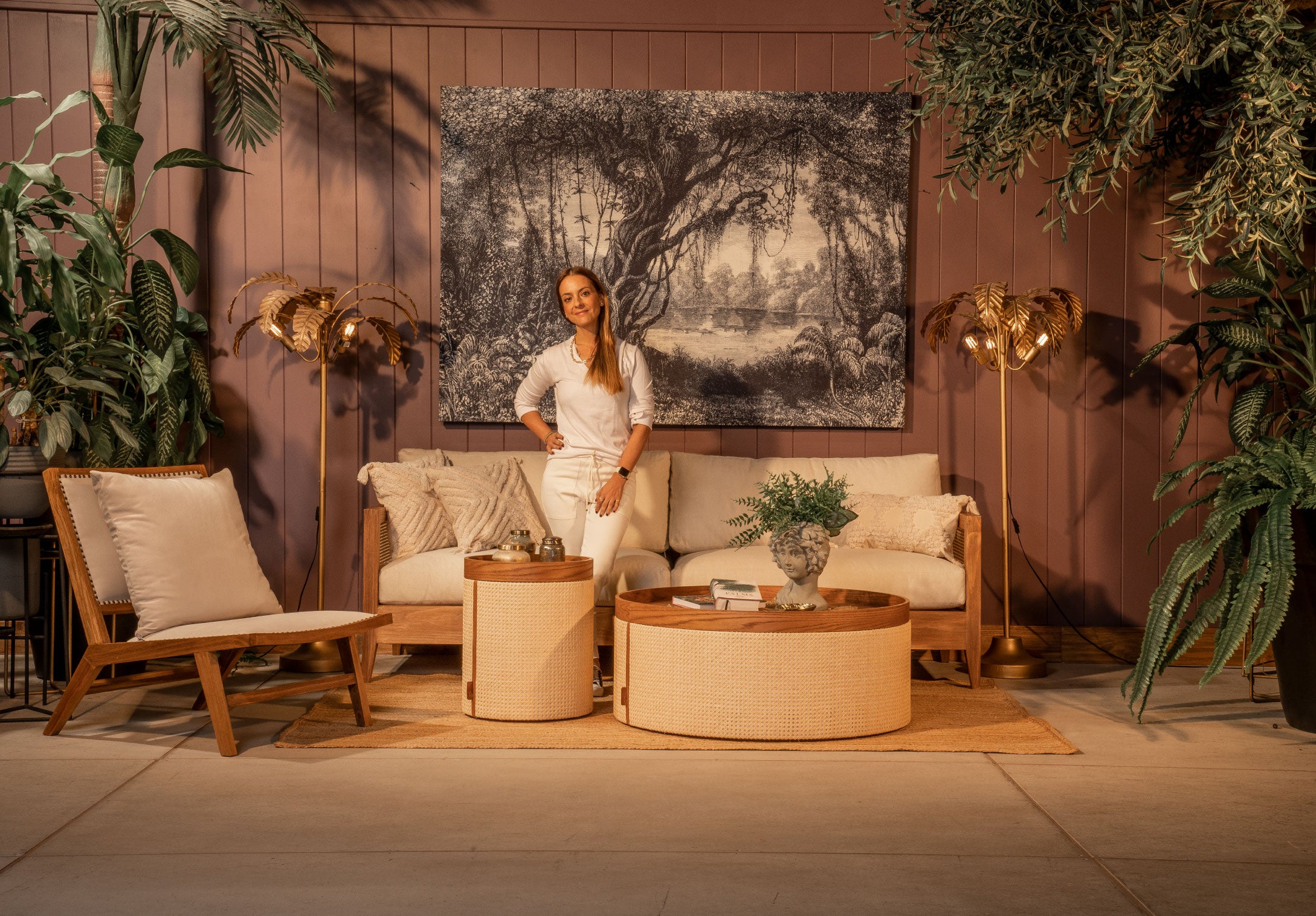 Mesa Auxiliar Modena Esterilla