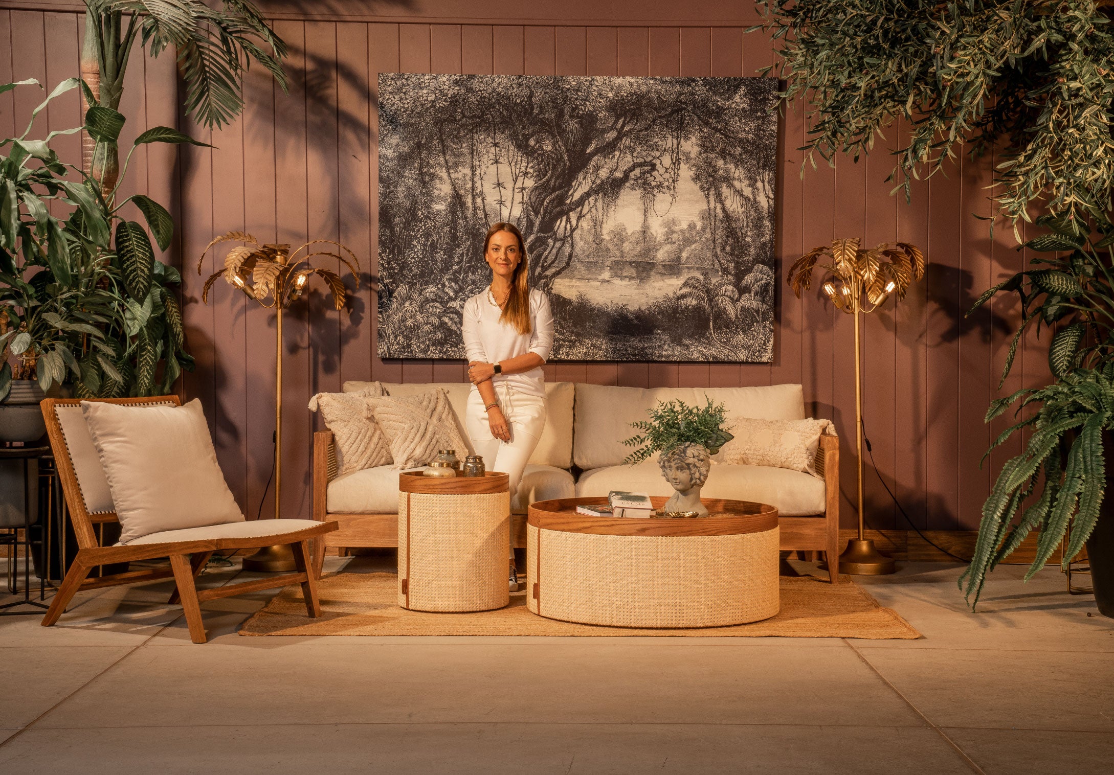 Mesa Auxiliar Modena Esterilla