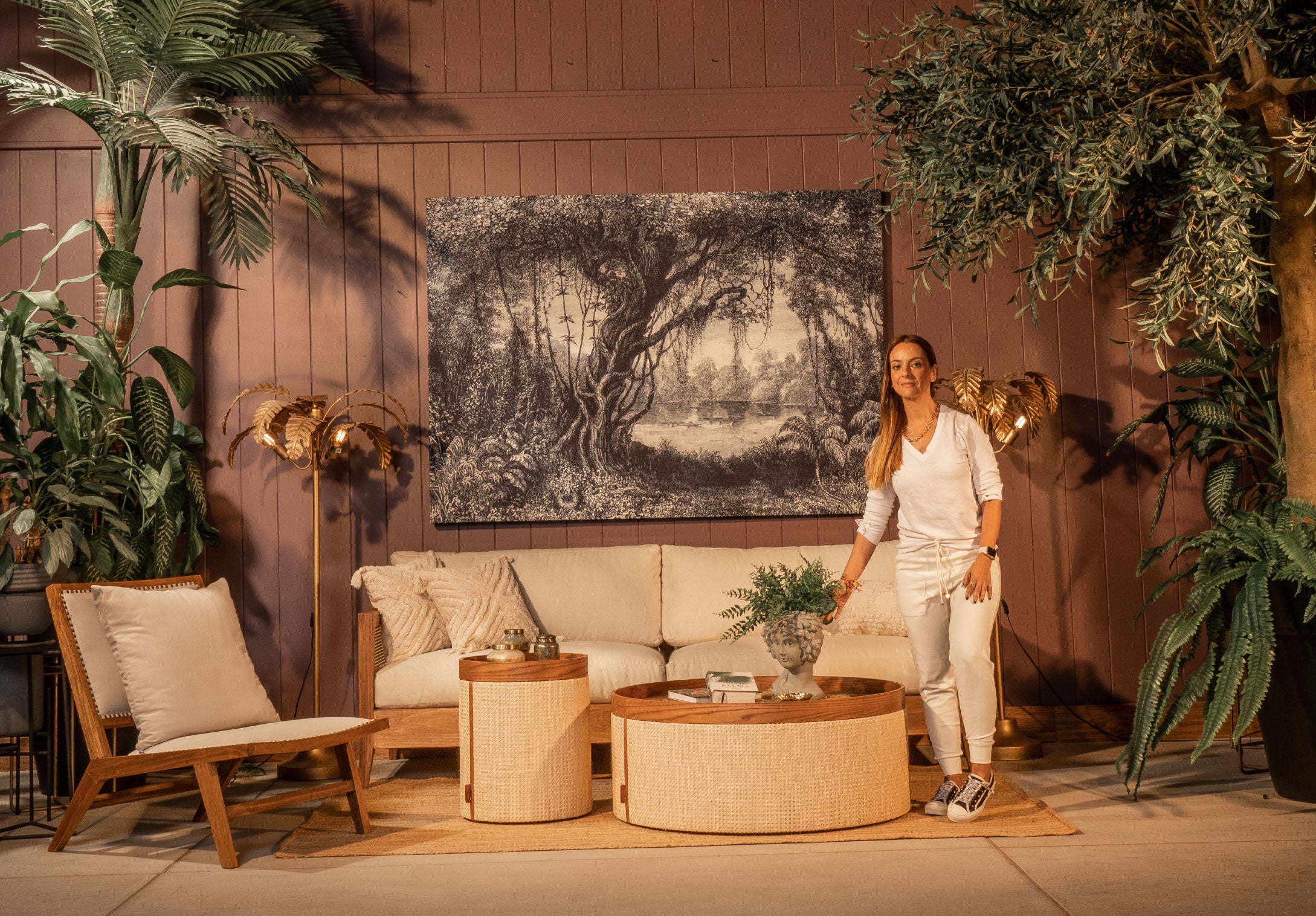 Mesa Auxiliar Modena Esterilla