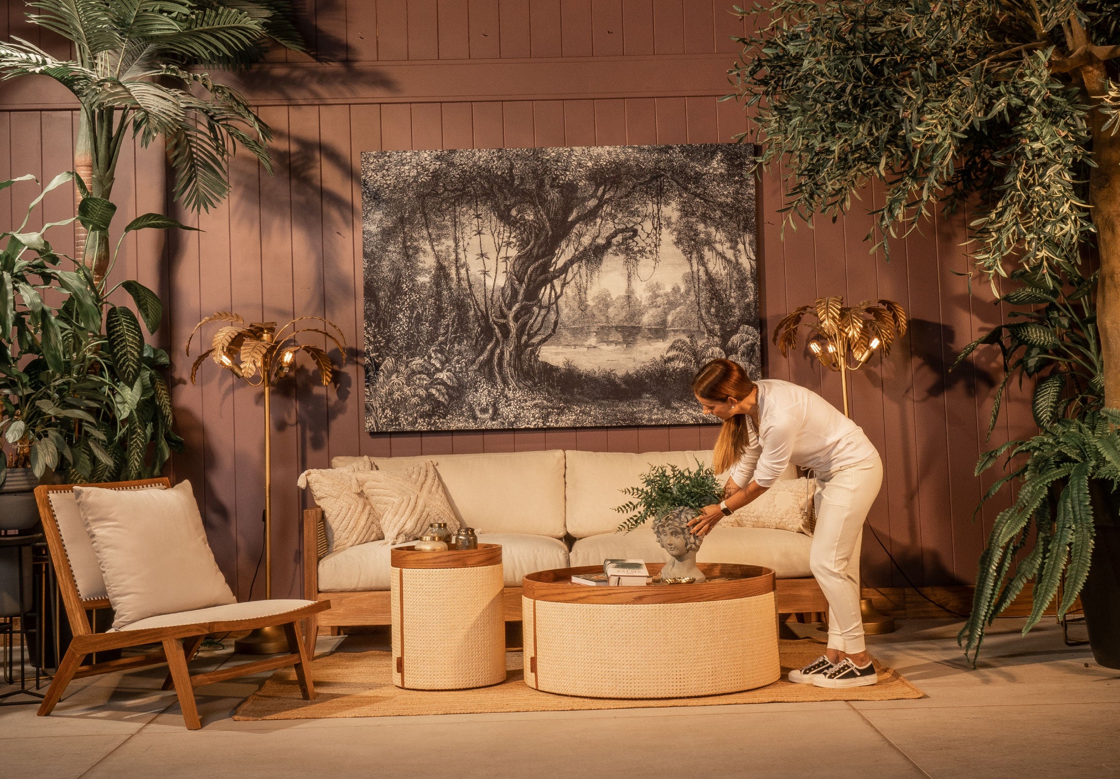 Mesa Auxiliar Modena Esterilla