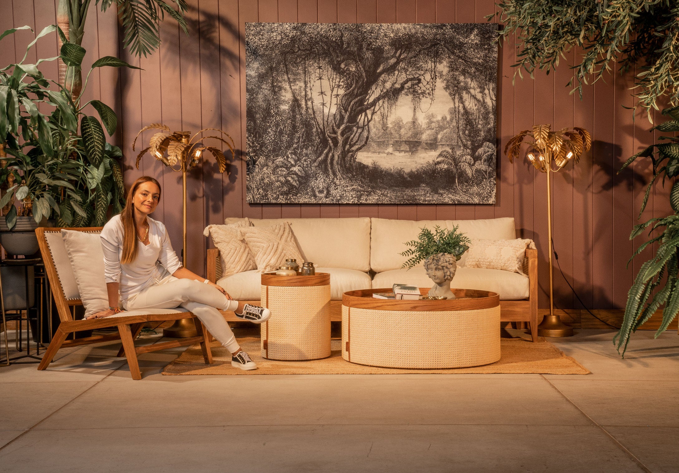 Mesa Auxiliar Modena Esterilla