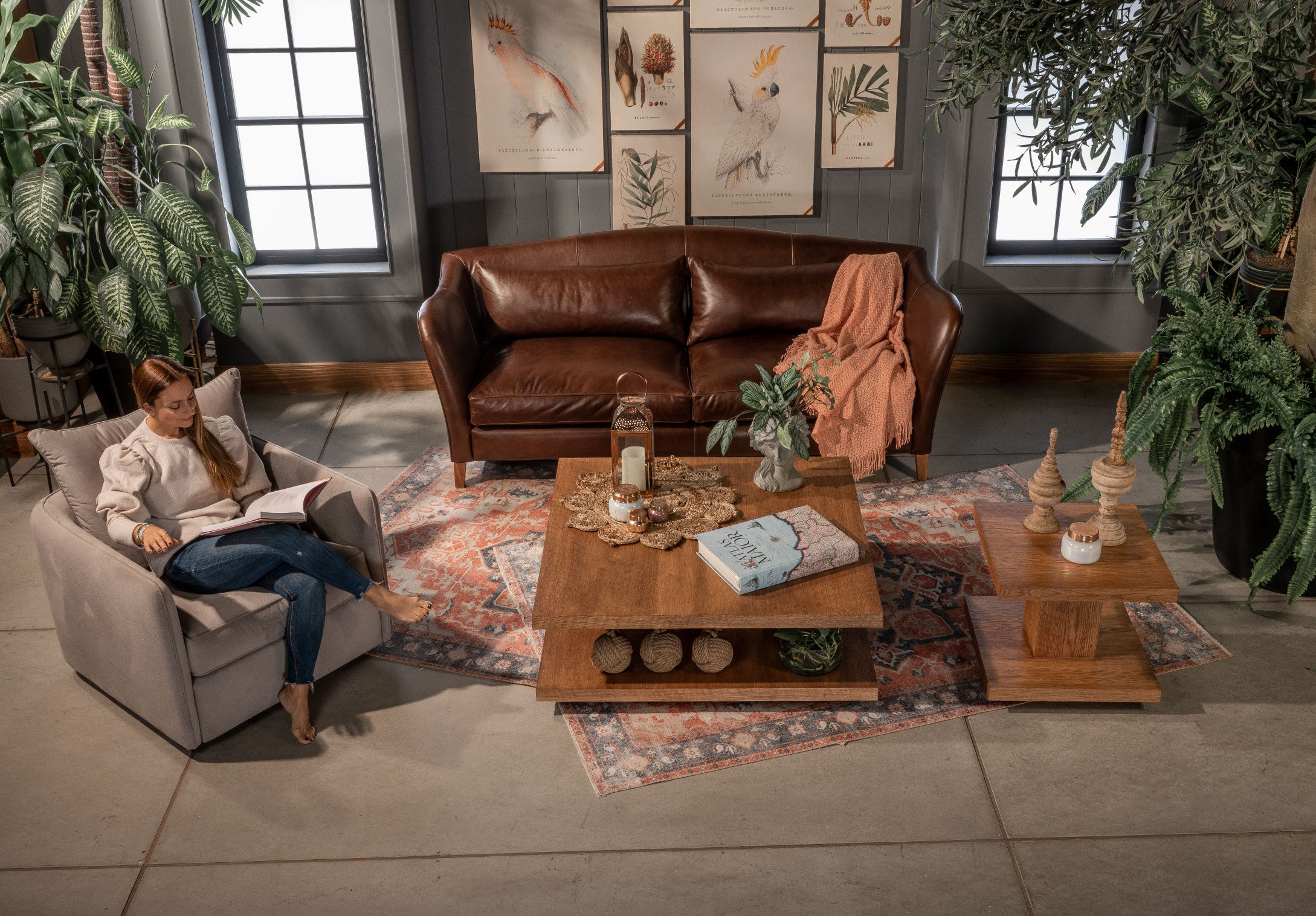 Mesa De Centro Niza Cuadrada