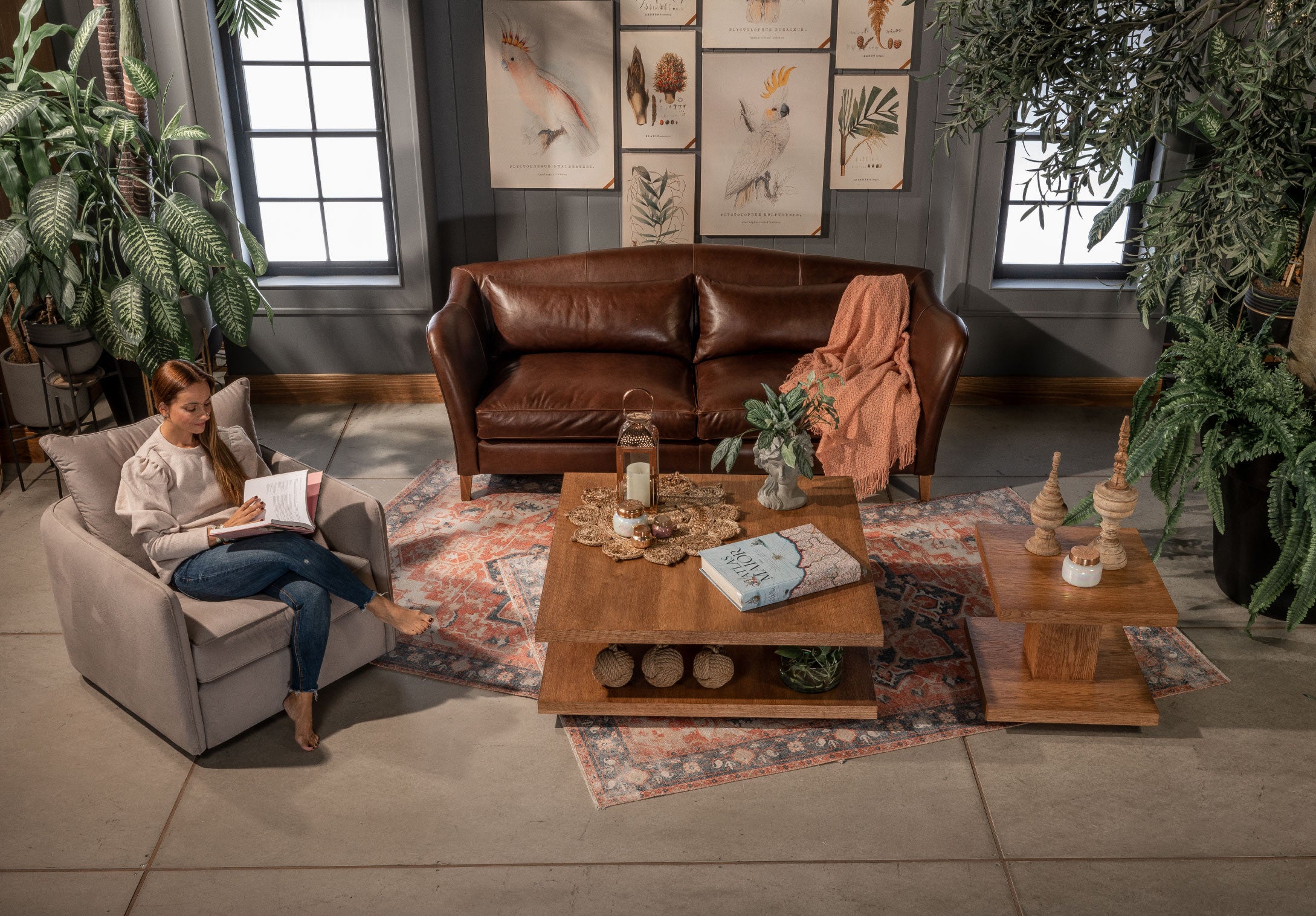 Mesa De Centro Niza Cuadrada