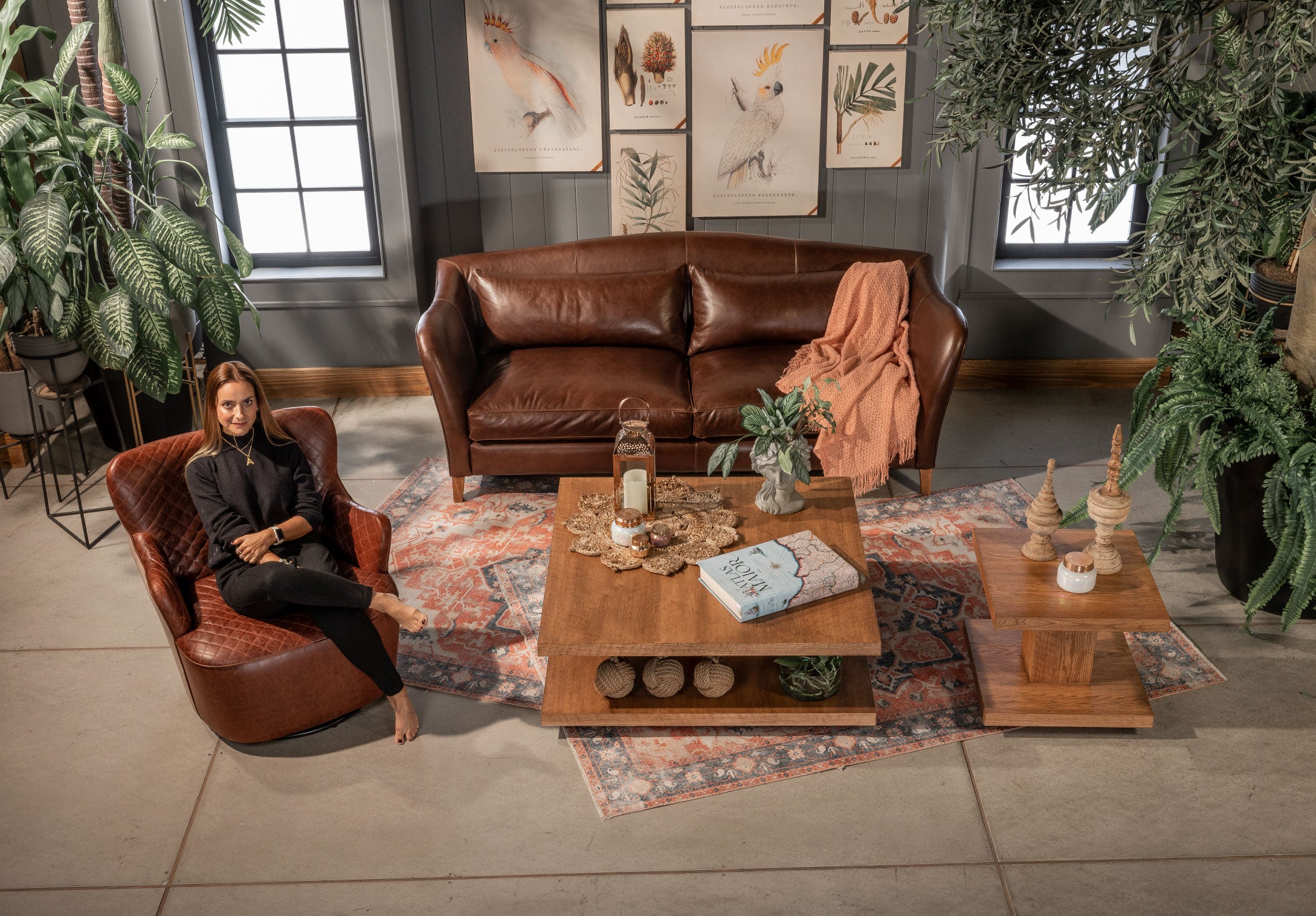 Mesa De Centro Niza Cuadrada