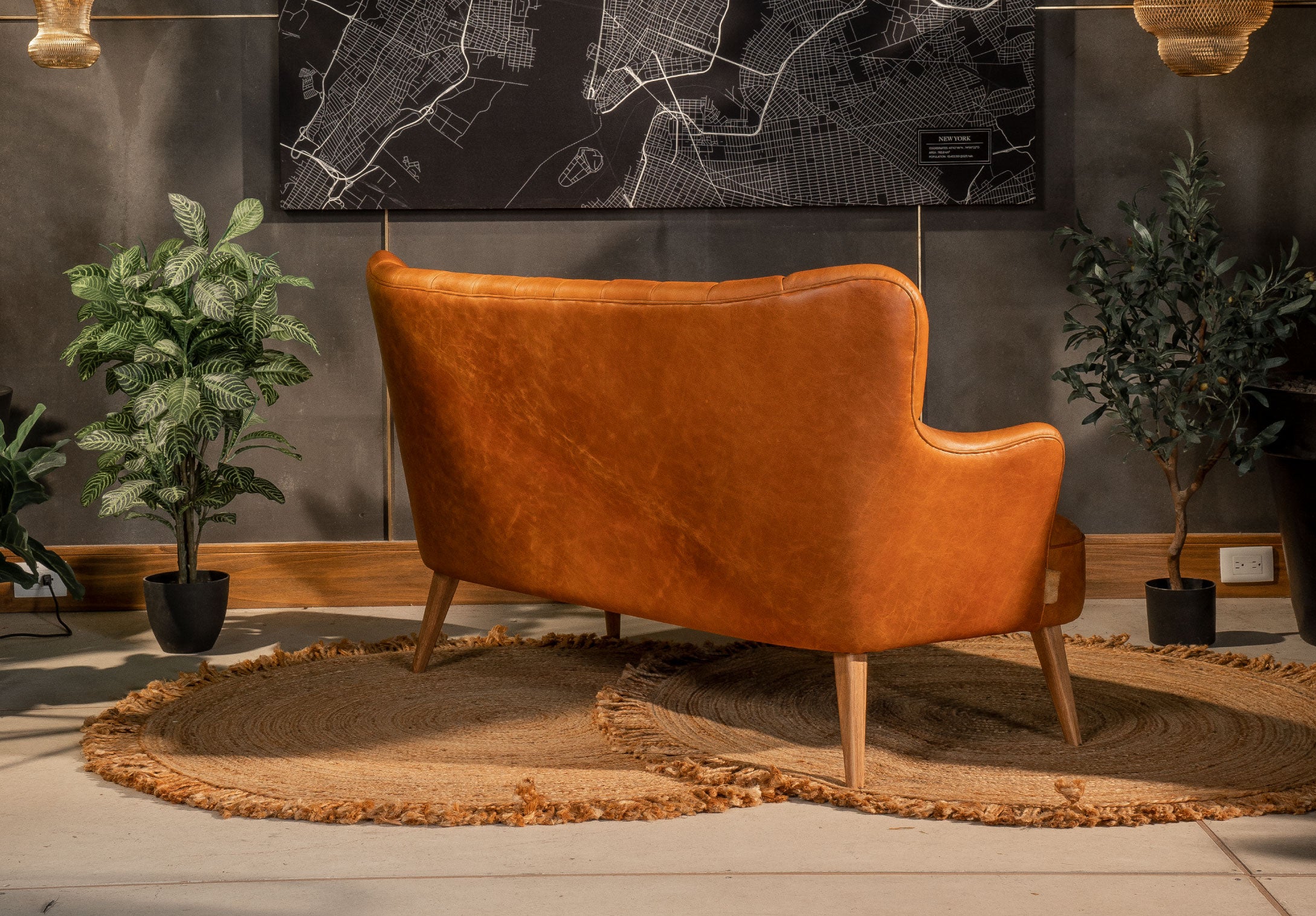 Sofá Madonna Shell Cuero