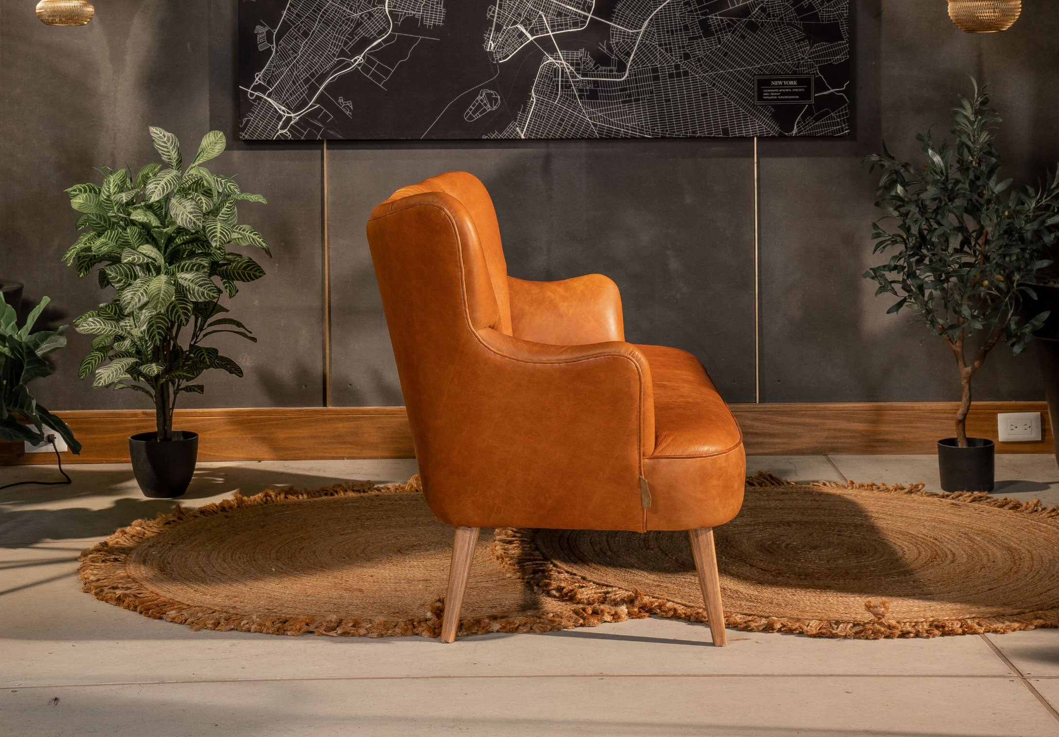 Sofá Madonna Shell Cuero