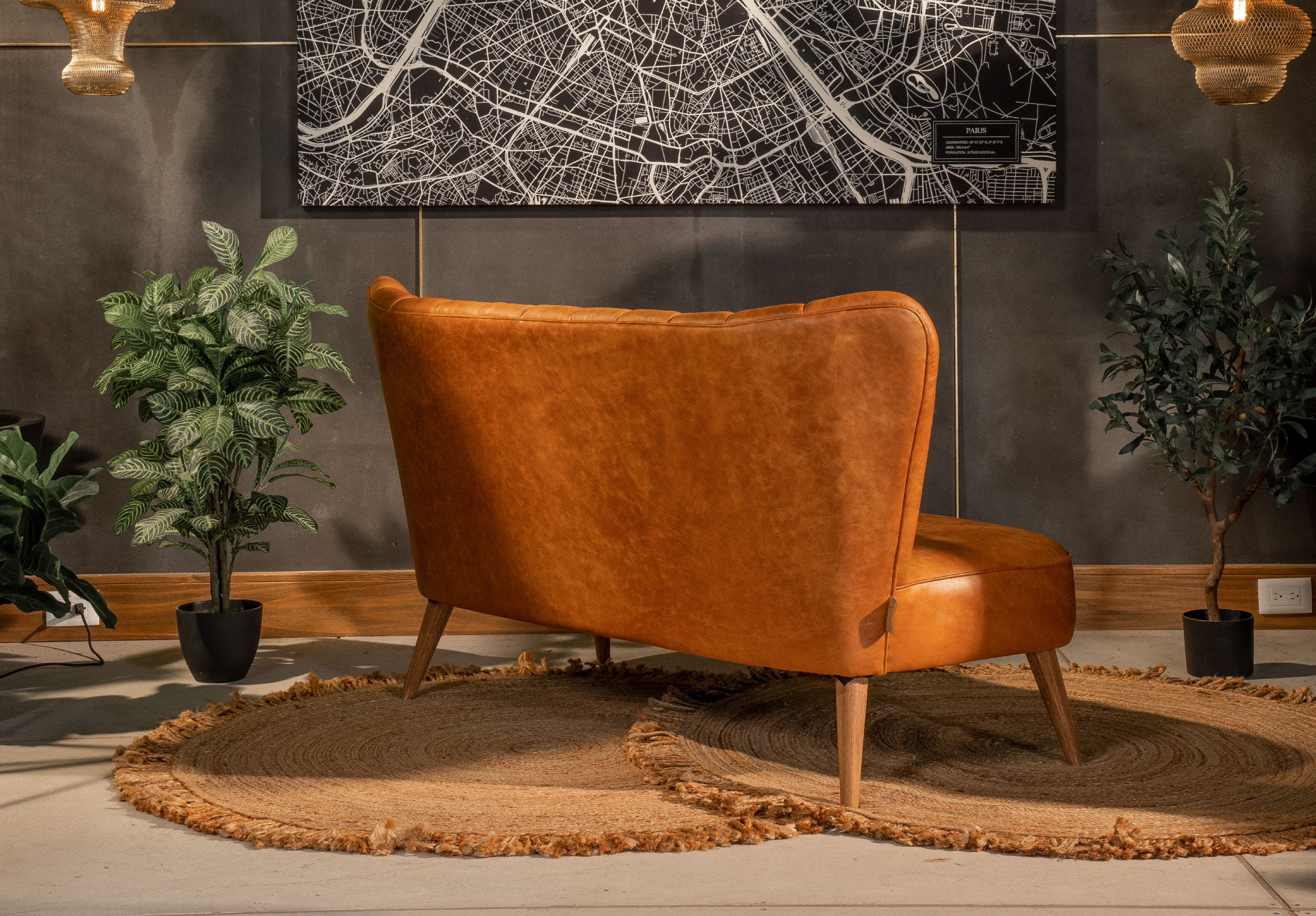 Sofá Madonna Shell Cuero