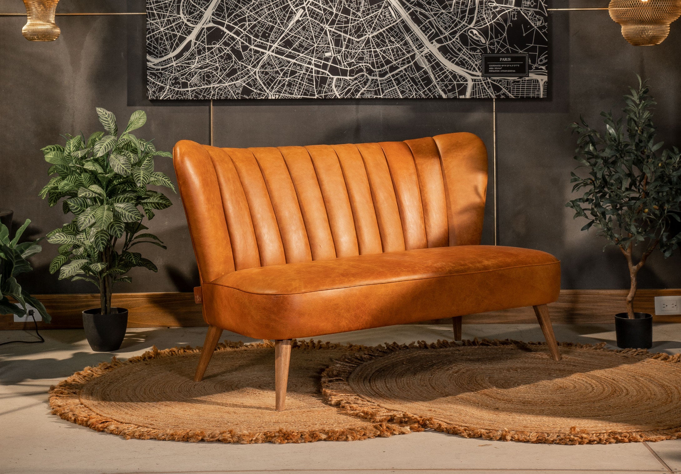 Sofá Madonna Shell Cuero