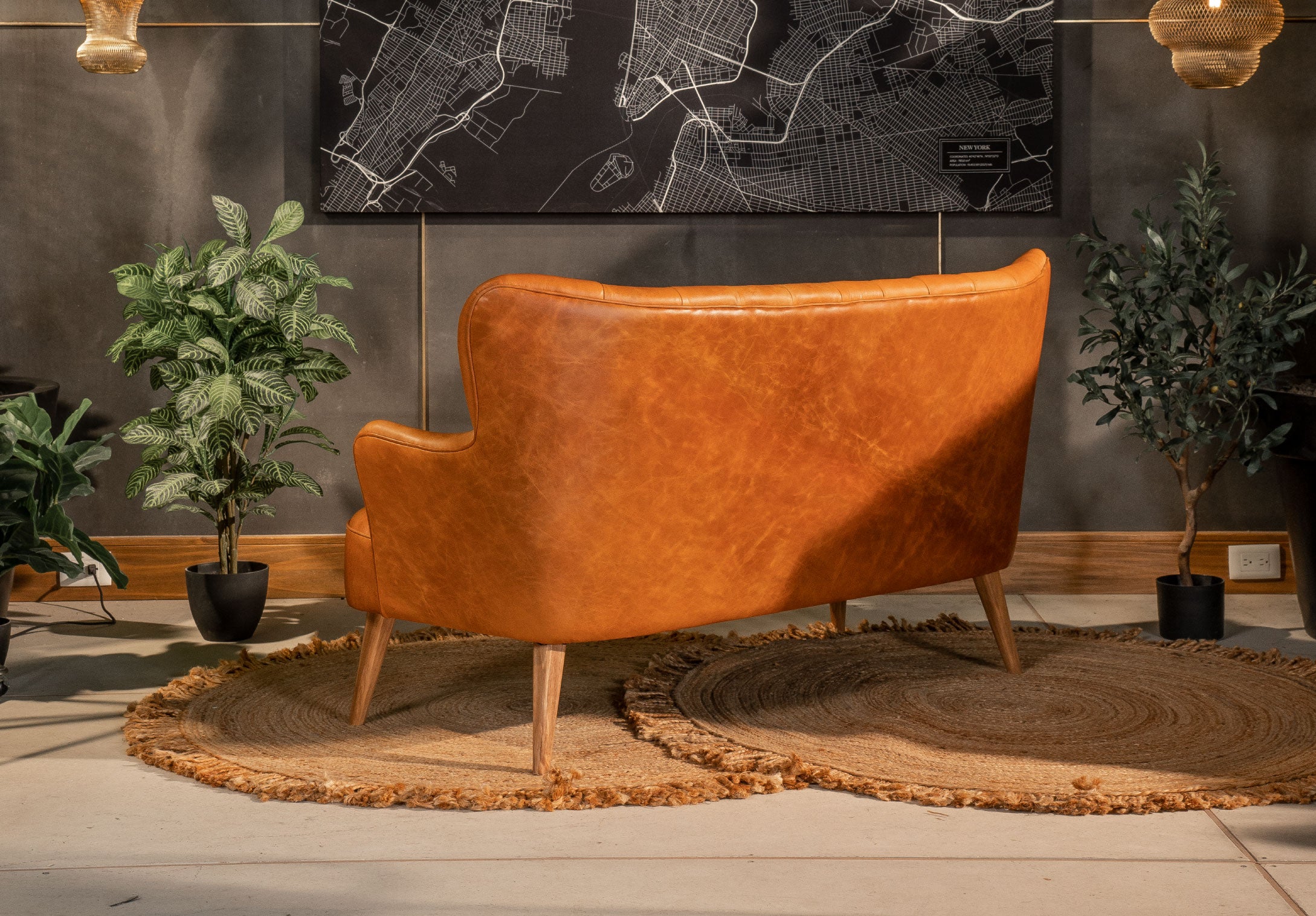 Sofá Madonna Shell Cuero