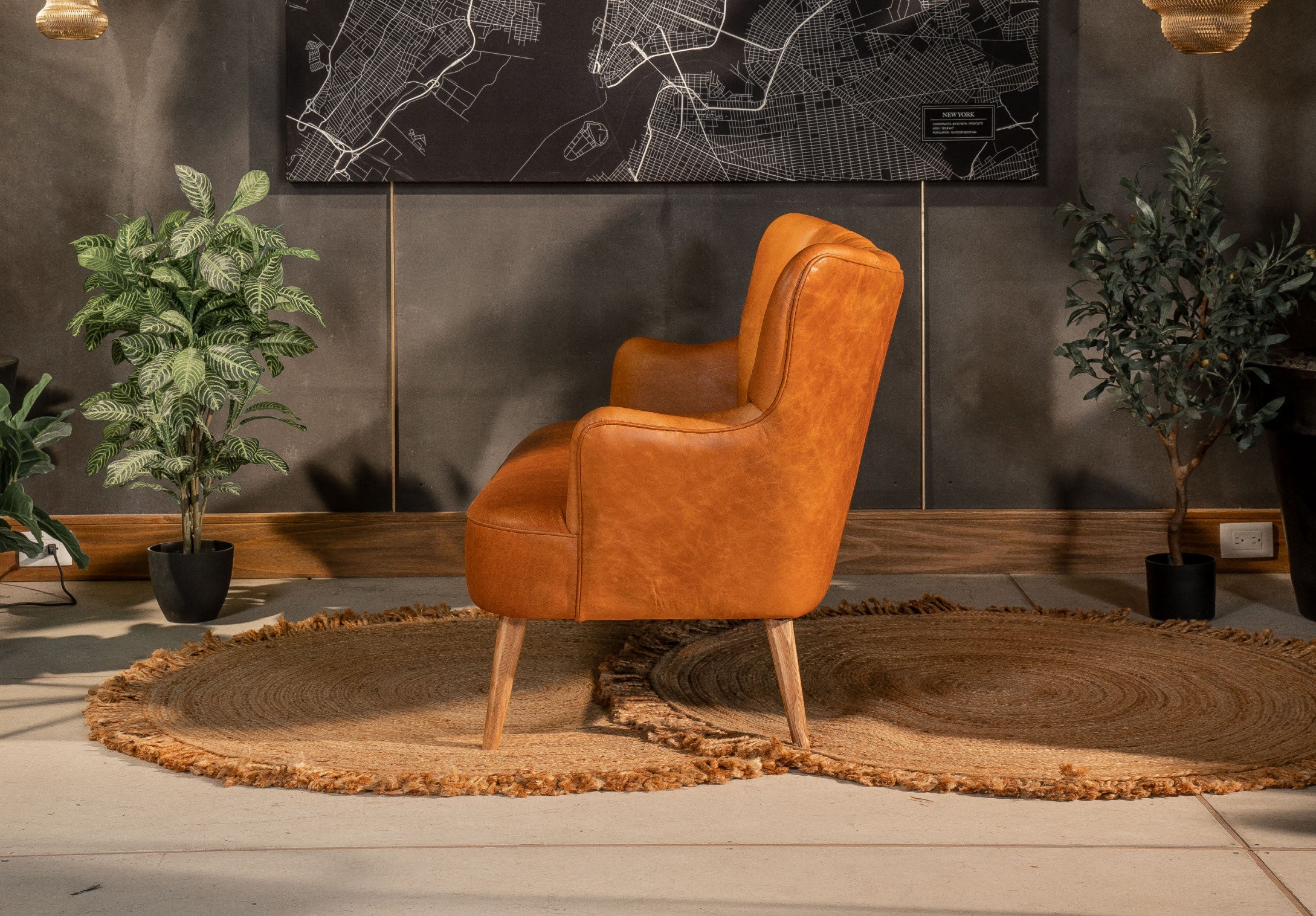 Sofá Madonna Shell Cuero