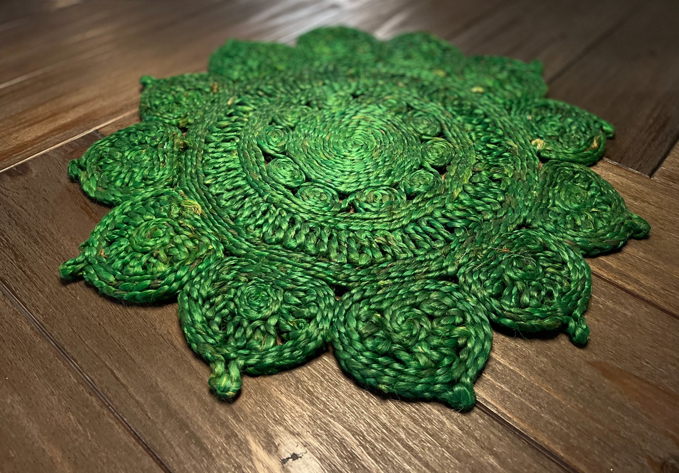 Centro De Mesa Redondo Rajastán