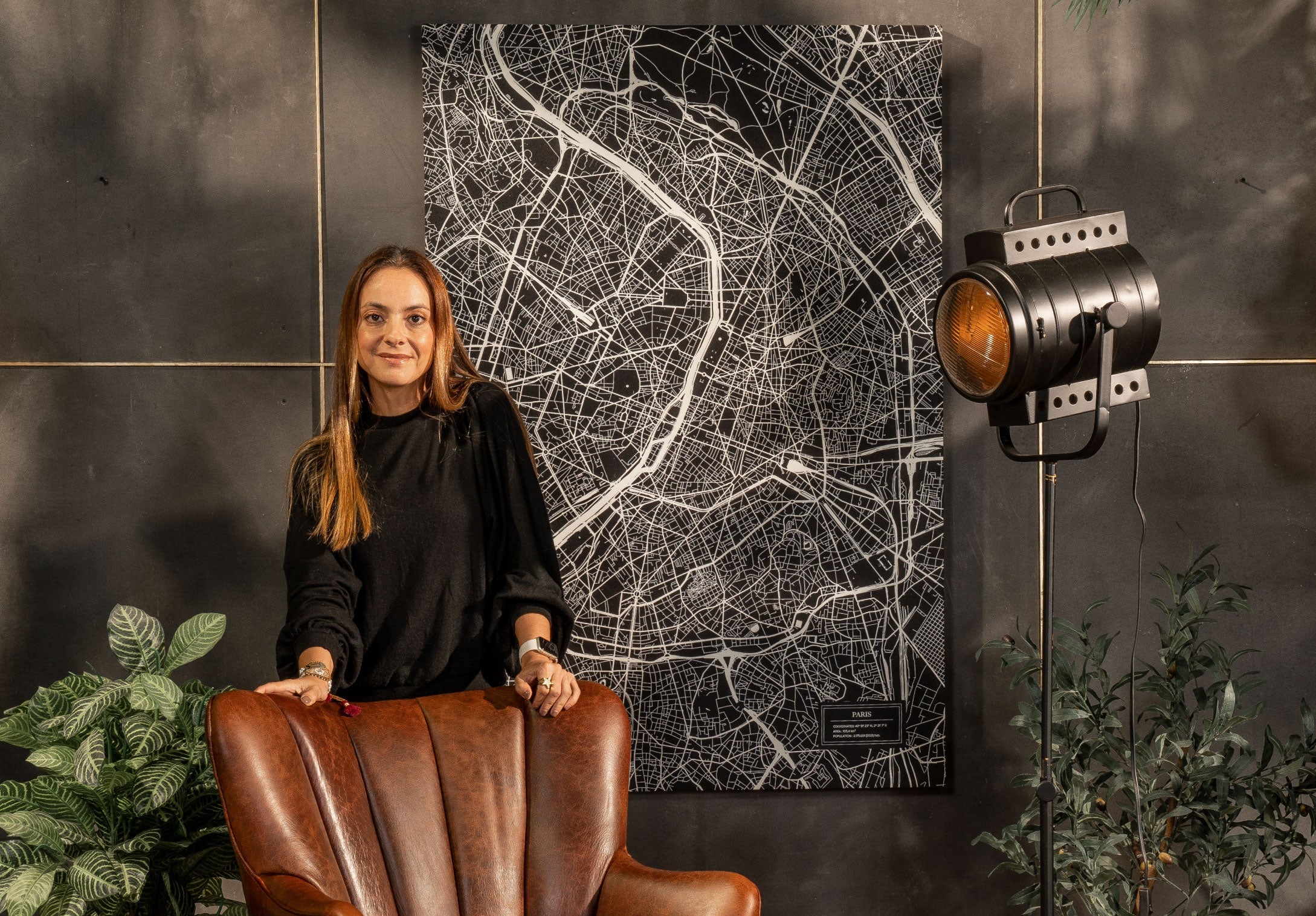 Arte Decorativo Serie Planos Urbanos París