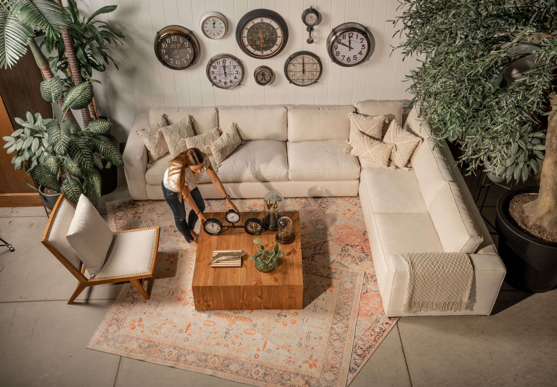 Sofá Modular Prato Tela en L