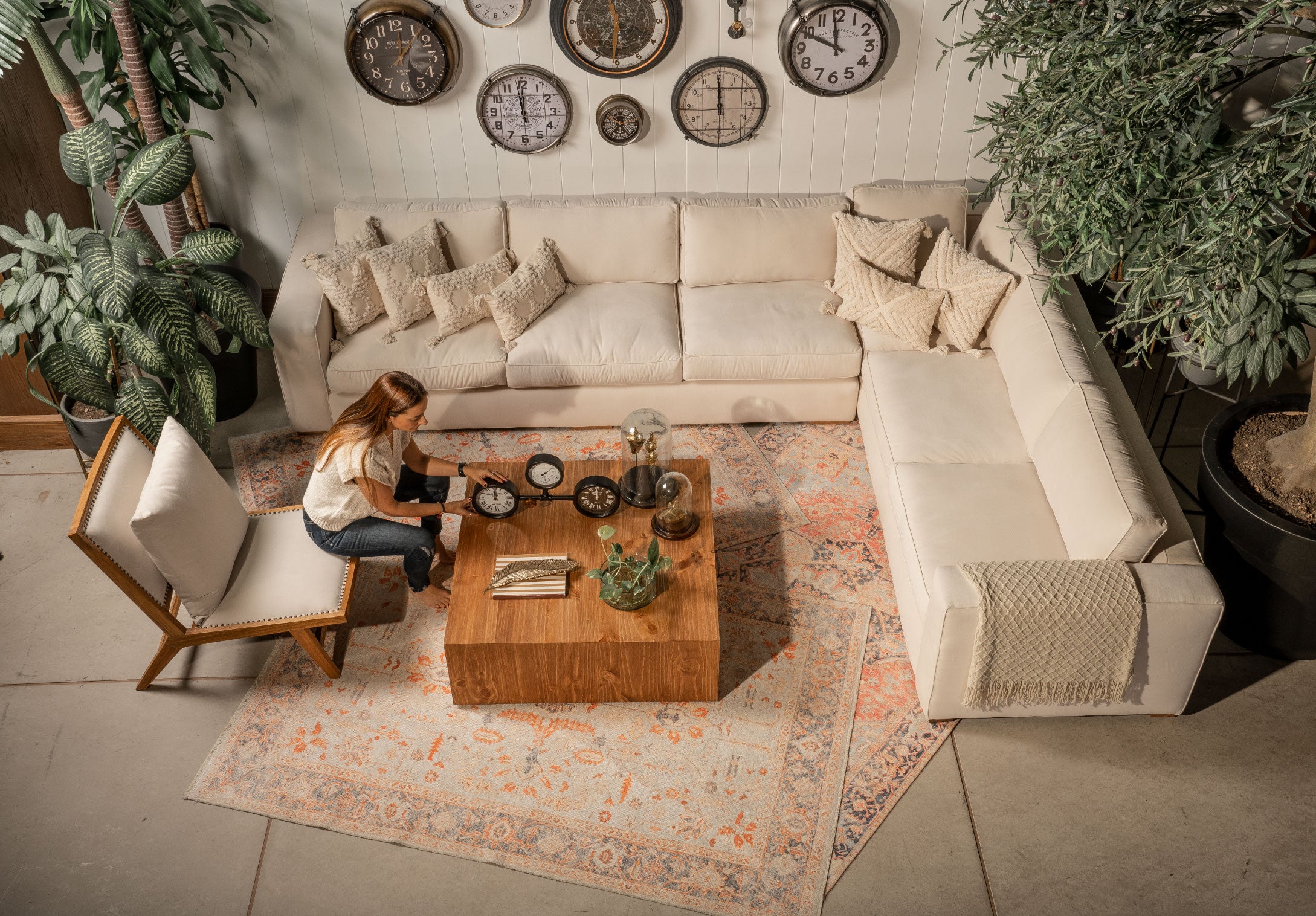 Sofá Modular Prato Tela en L