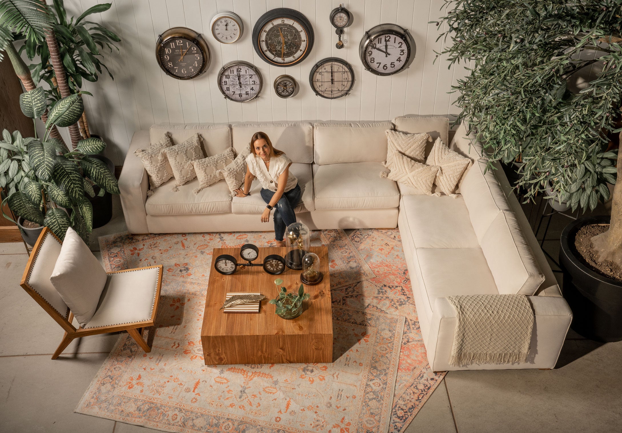 Sofá Modular Prato Tela en L