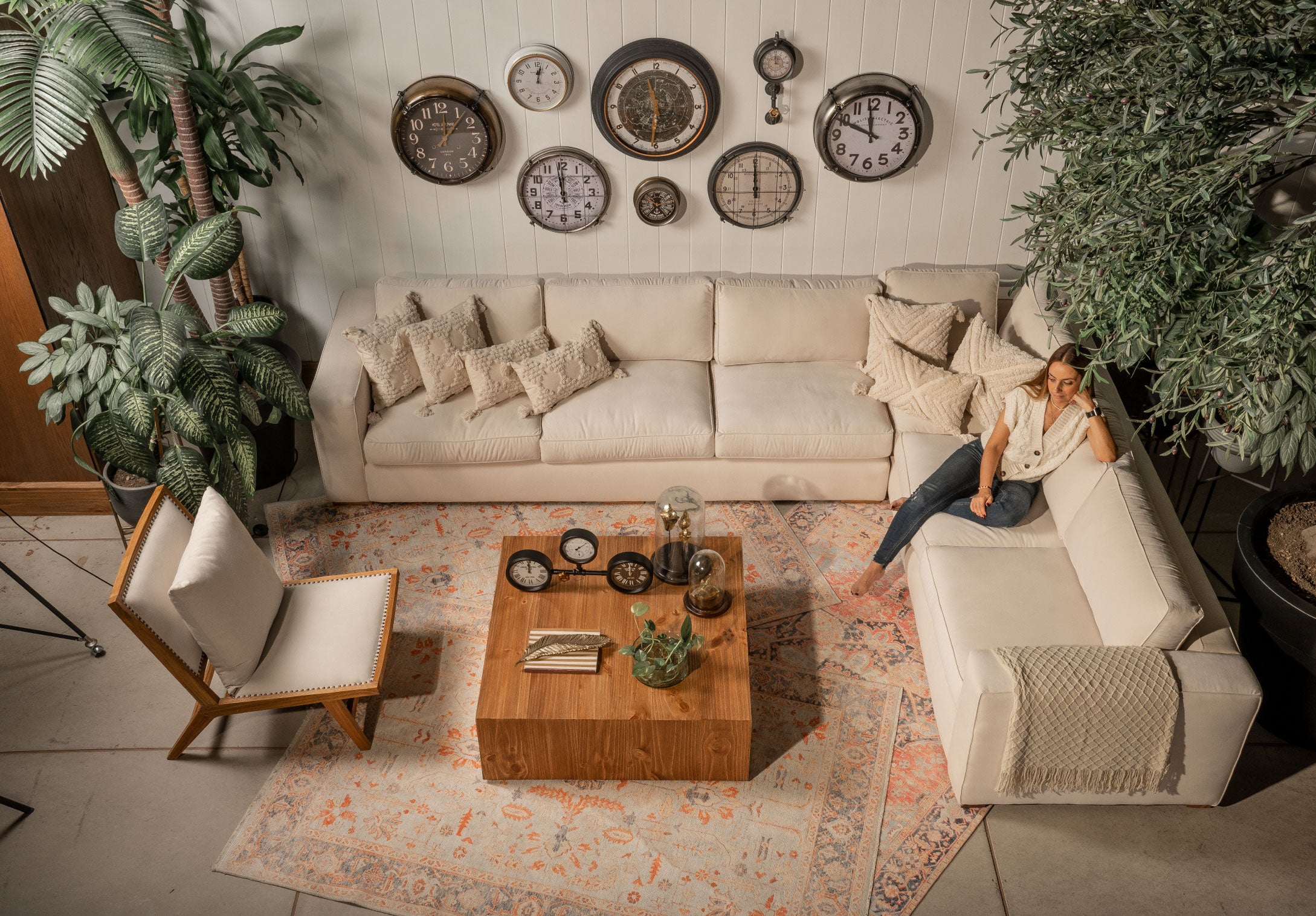 Sofá Modular Prato Tela en L