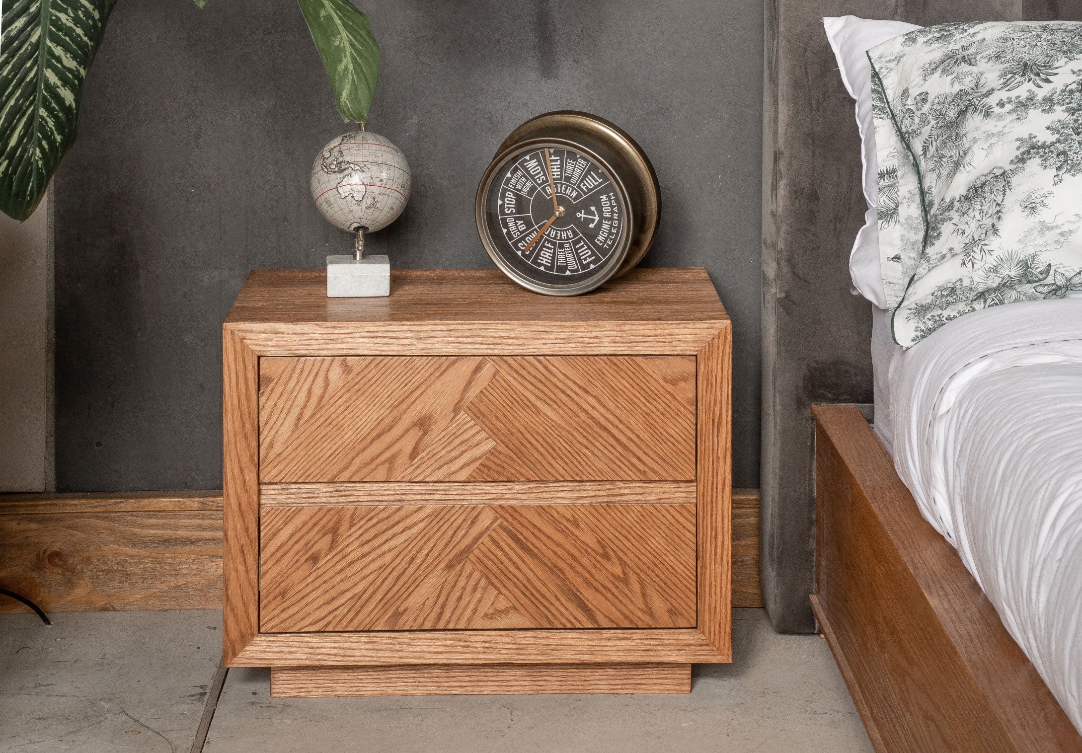 Mesa de Noche Palermo 2 Cajones