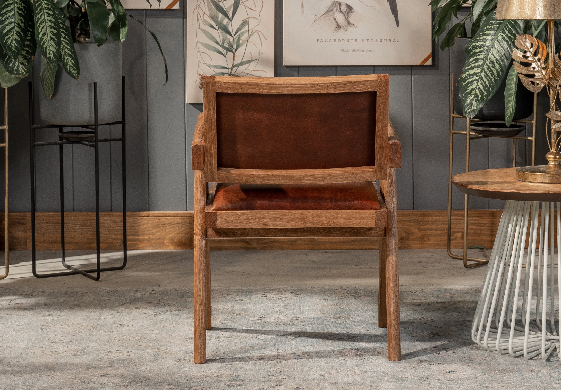 Silla Lyon Cuero
