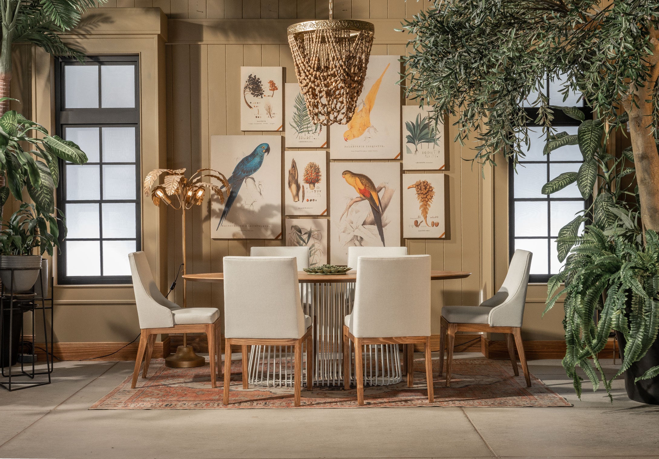 Mesa de Comedor Latina Ovalada