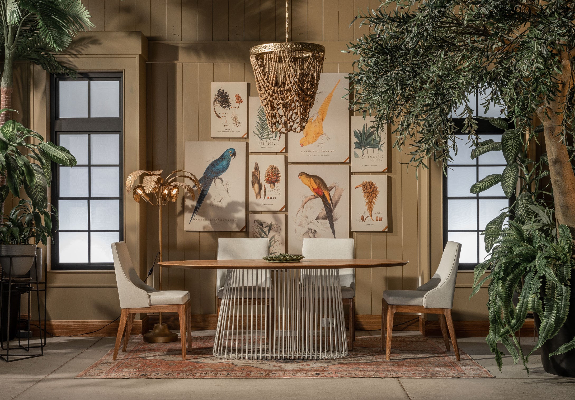 Mesa de Comedor Latina Ovalada