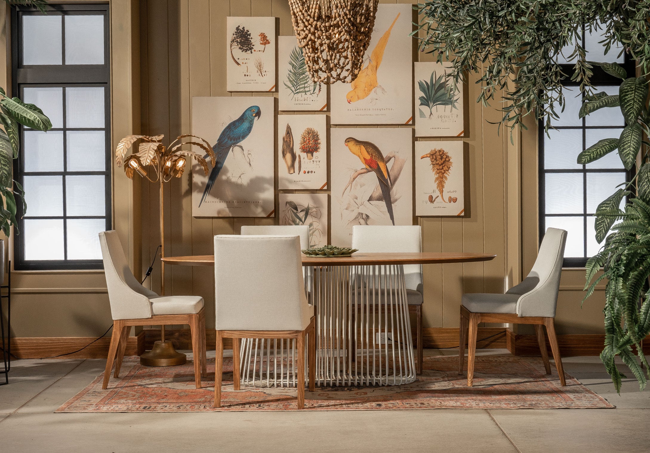 Mesa de Comedor Latina Ovalada