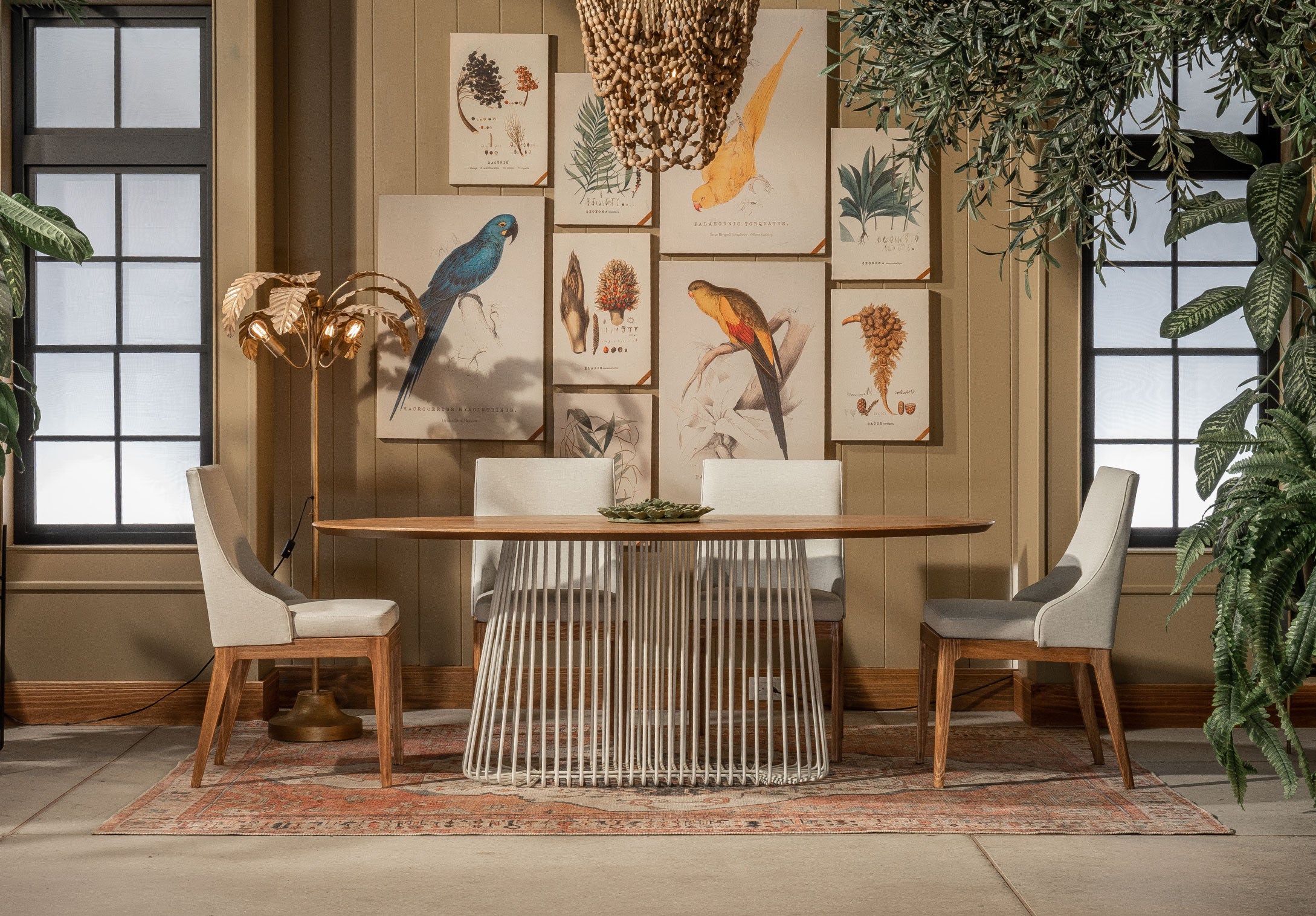 Mesa de Comedor Latina Ovalada