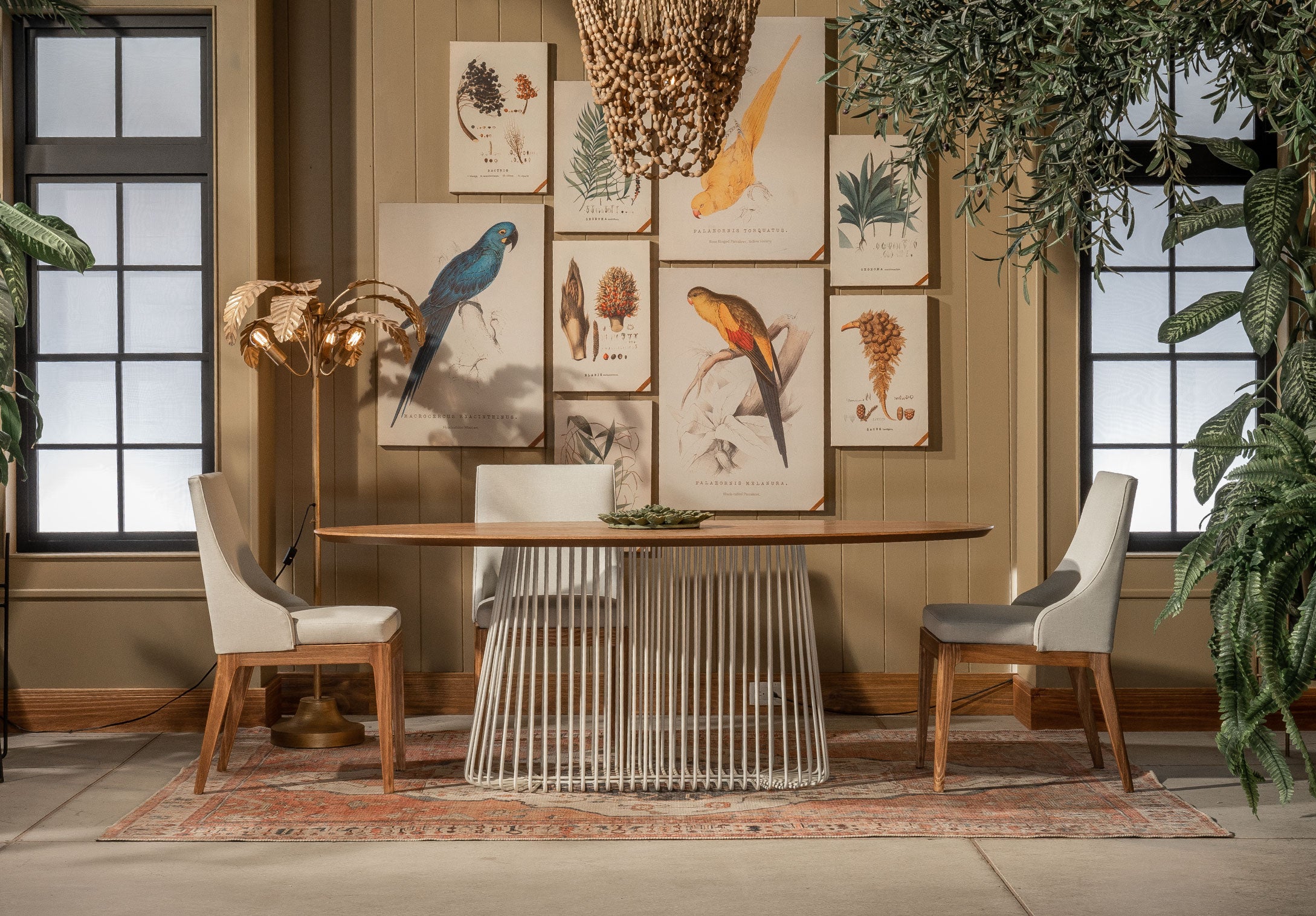 Mesa de Comedor Latina Ovalada