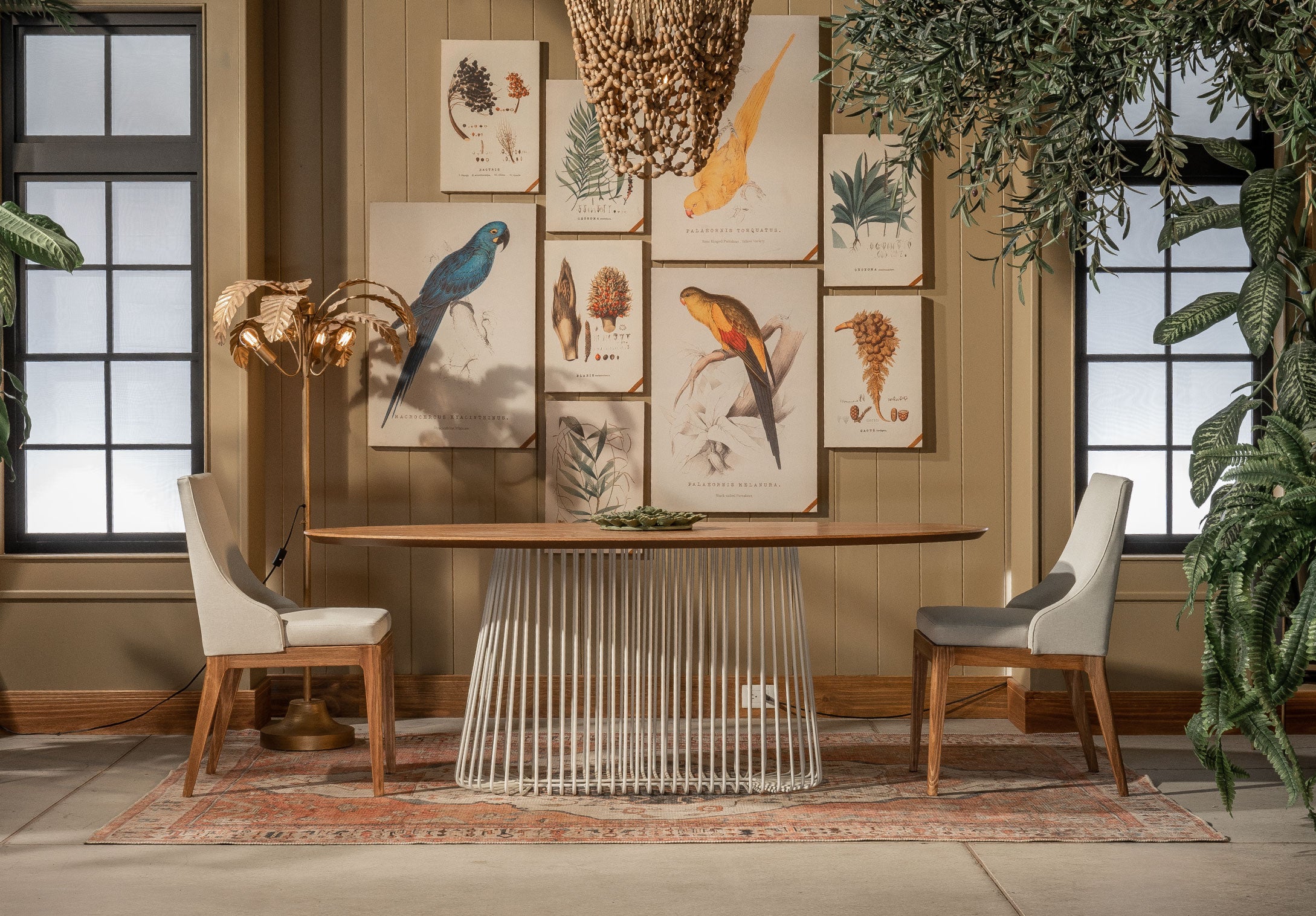 Mesa de Comedor Latina Ovalada