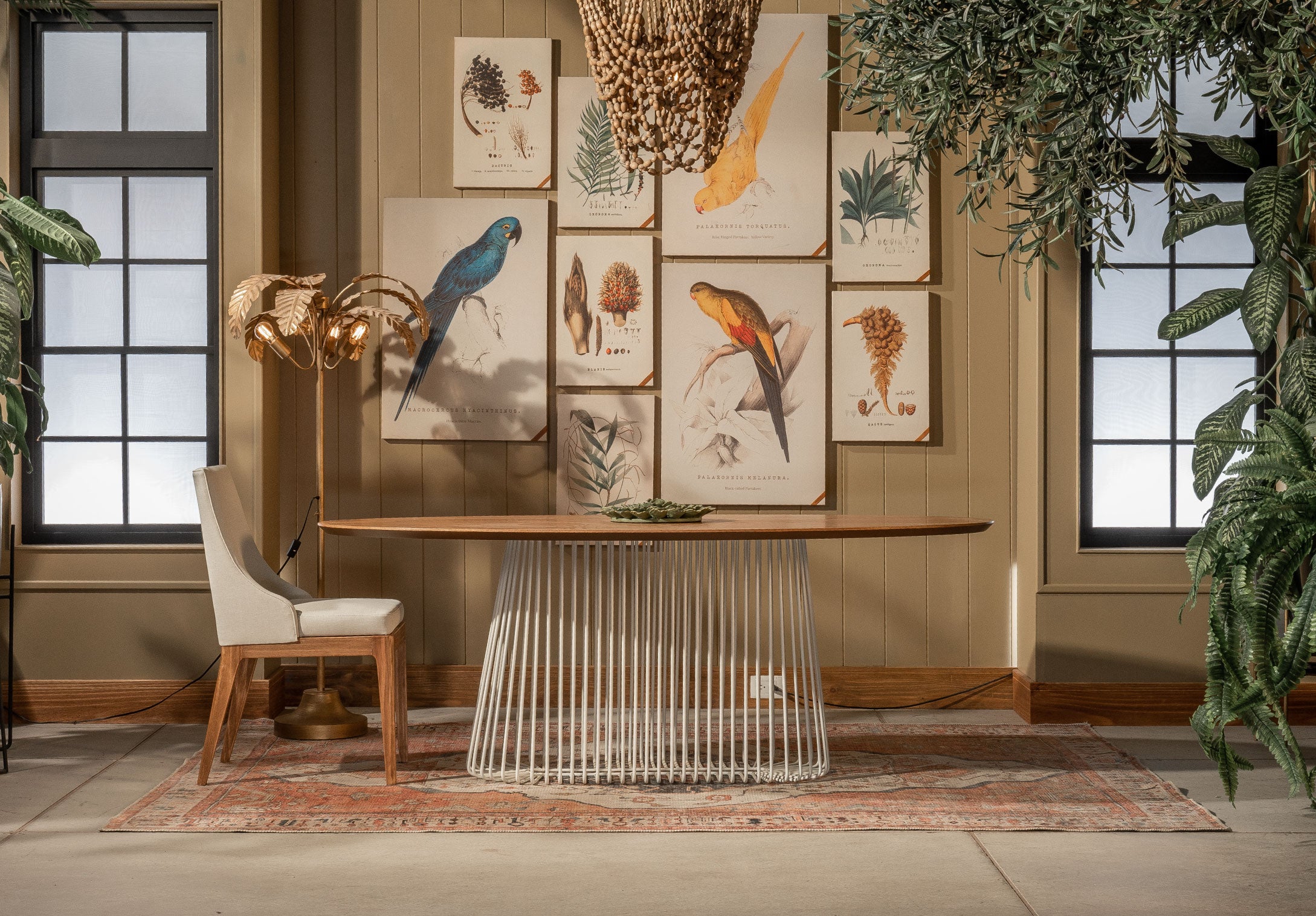 Mesa de Comedor Latina Ovalada