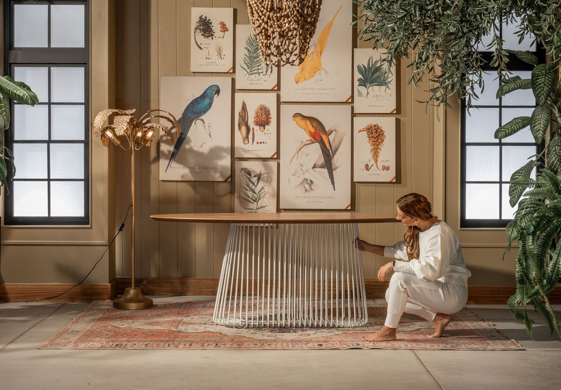 Mesa de Comedor Latina Ovalada