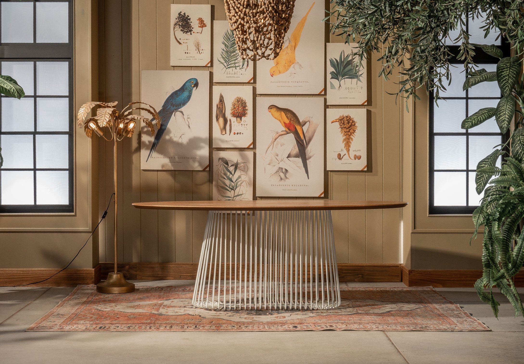 Mesa de Comedor Latina Ovalada