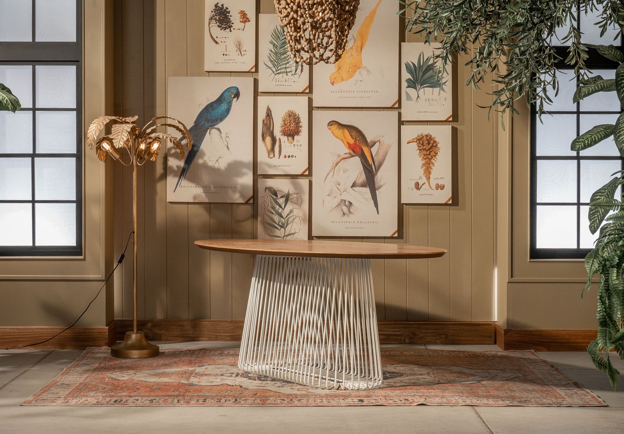 Mesa de Comedor Latina Ovalada