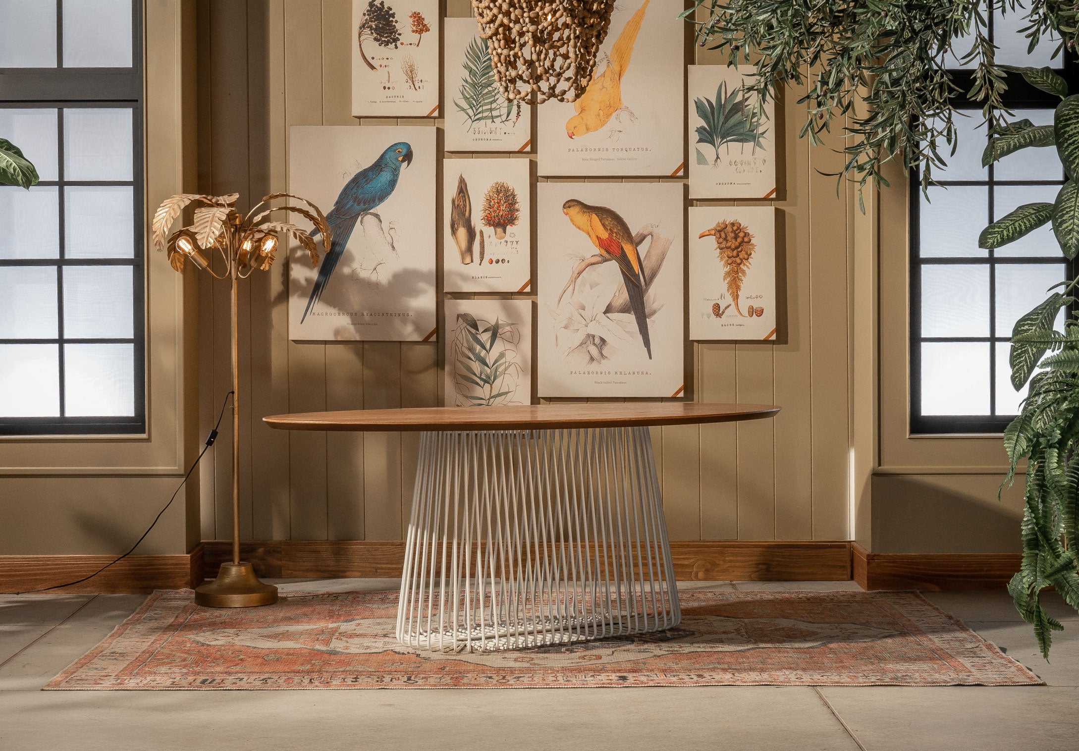 Mesa de Comedor Latina Ovalada