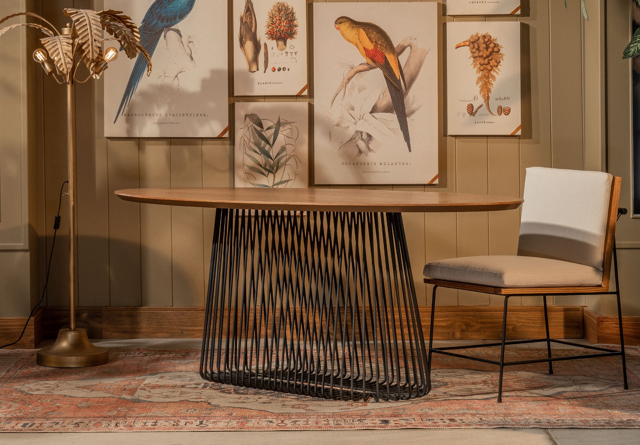 Mesa de Comedor Latina Ovalada