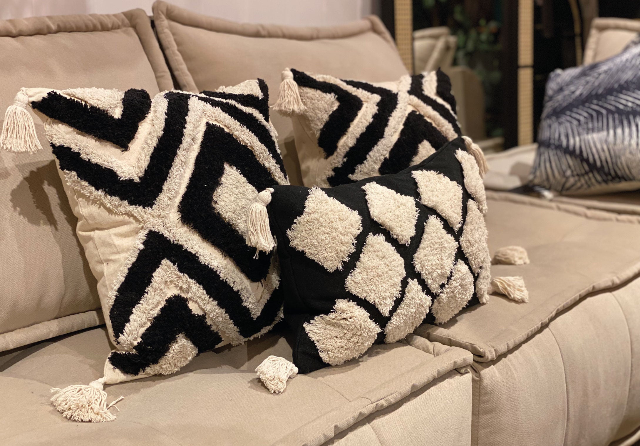 Cojines Tánger Tufted