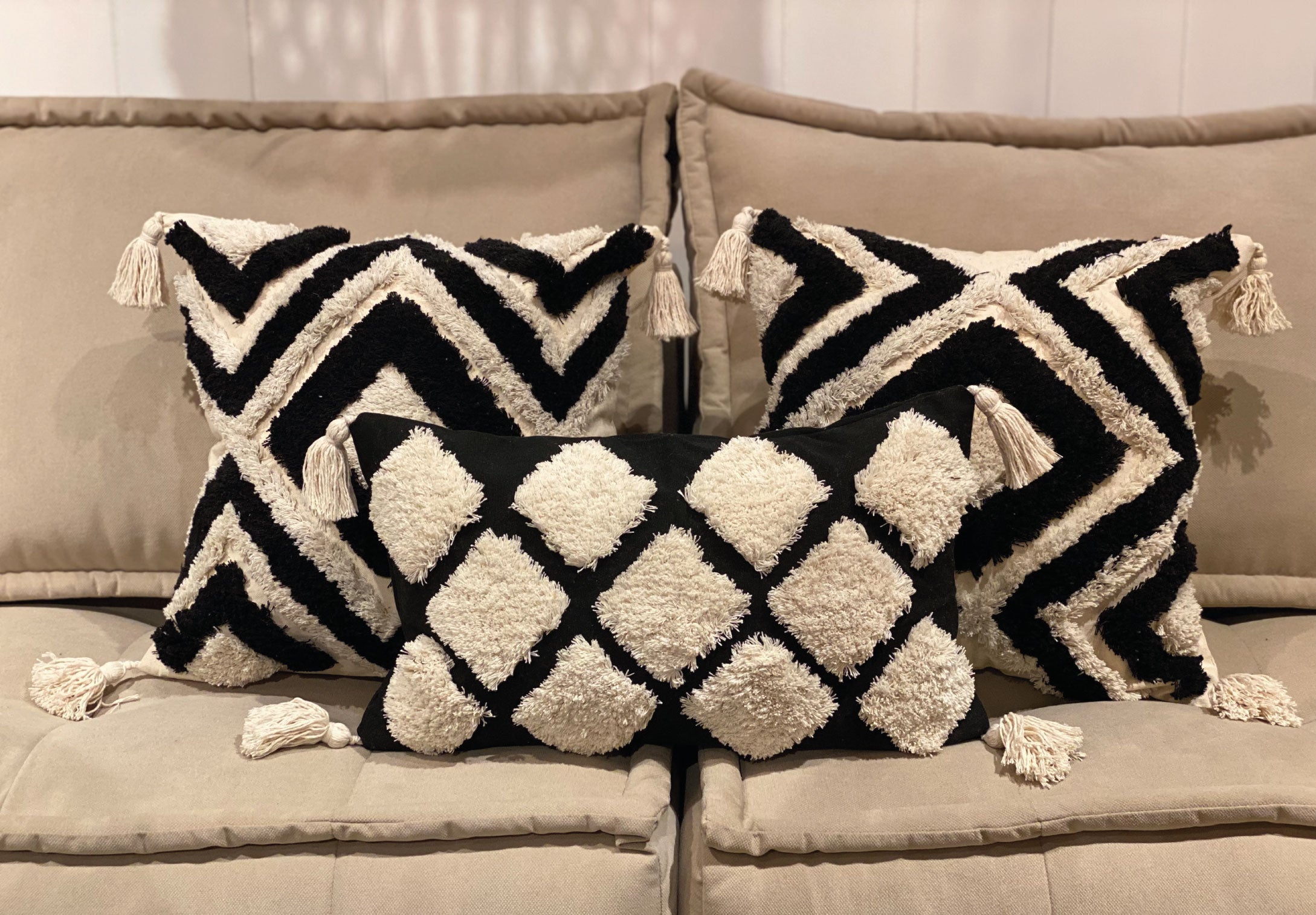 Cojines Tánger Tufted