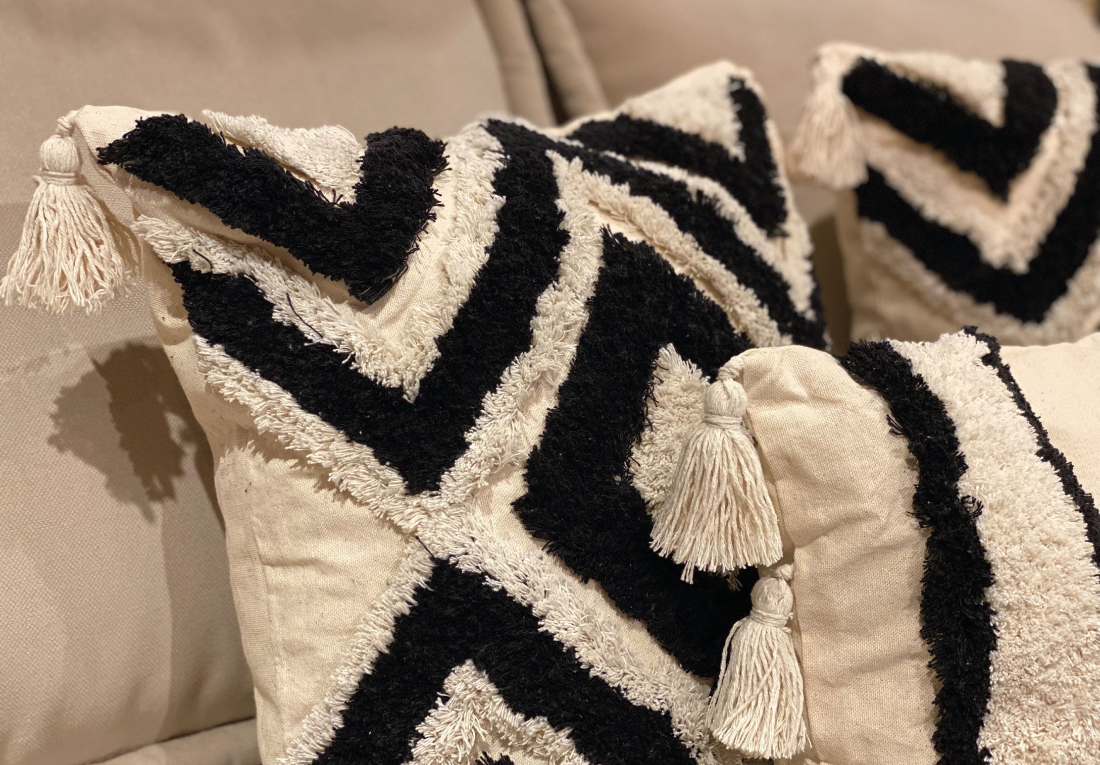 Cojines Tánger Tufted