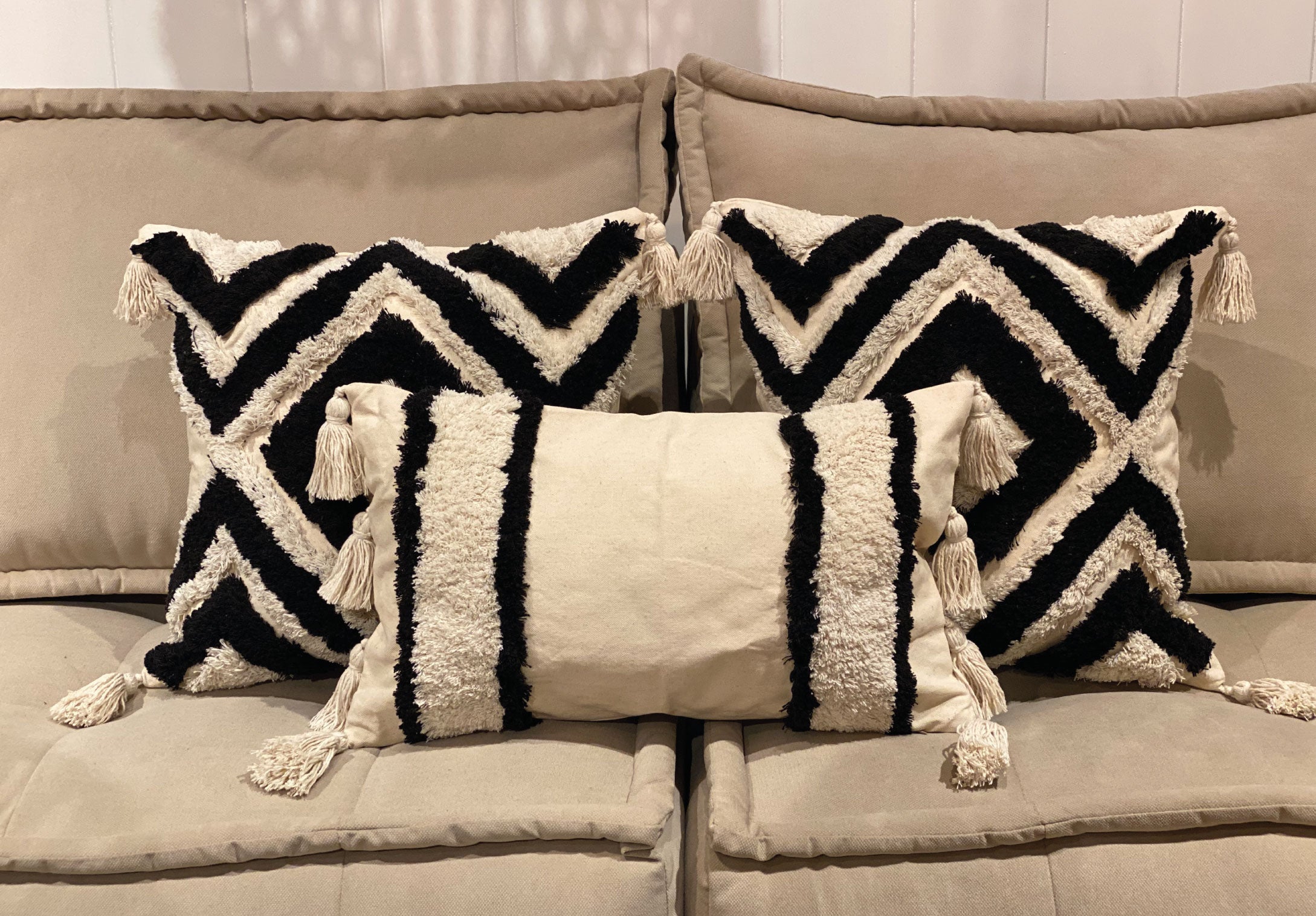 Cojines Tánger Tufted