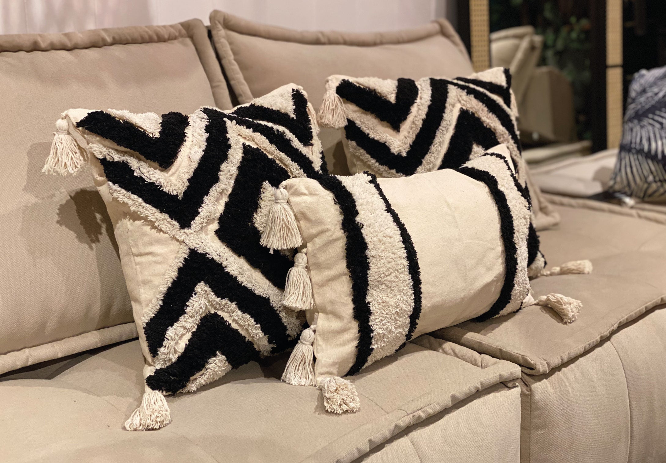 Cojines Tánger Tufted