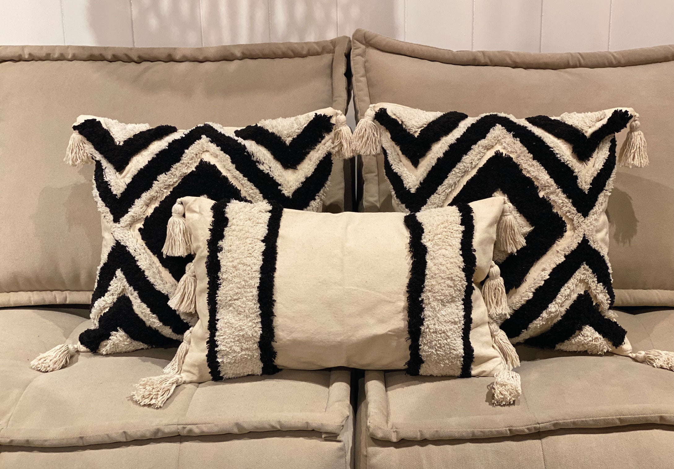 Cojines Tánger Tufted