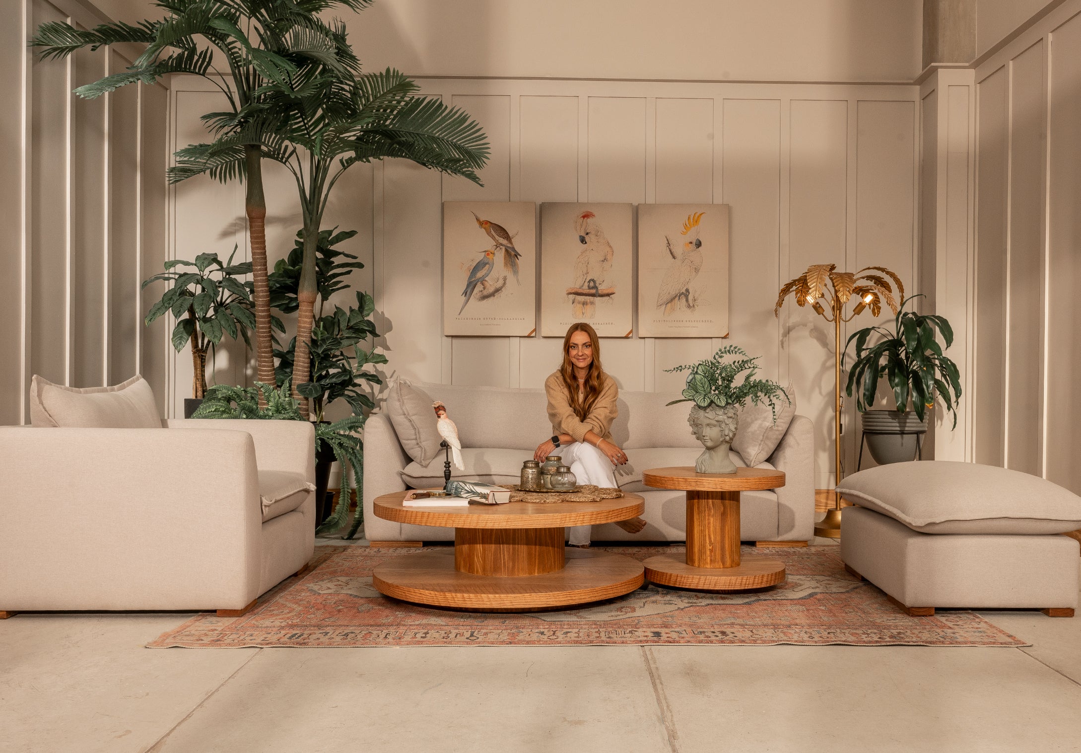 Mesa Auxiliar Redonda Niza