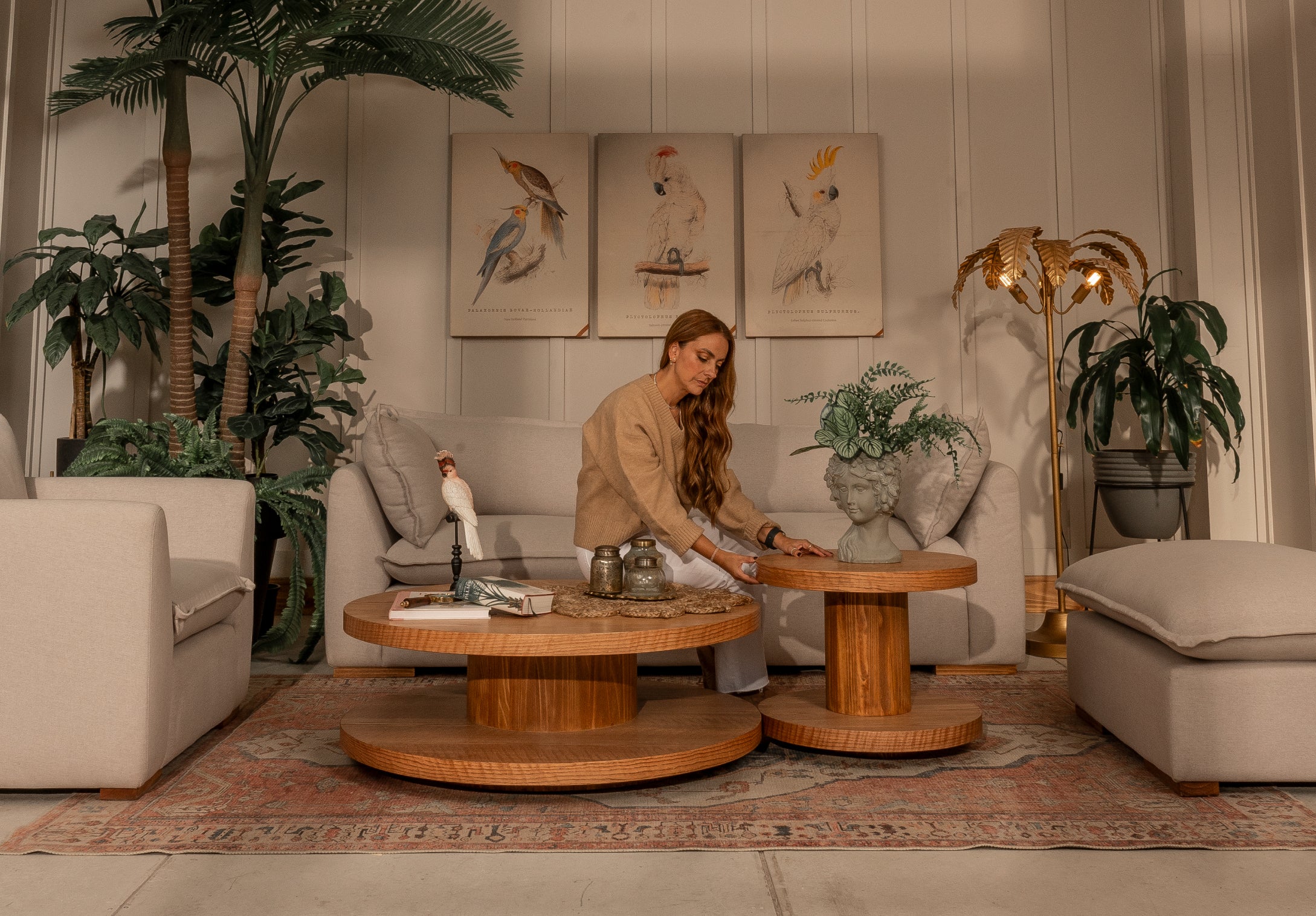 Mesa de Centro Redonda Niza