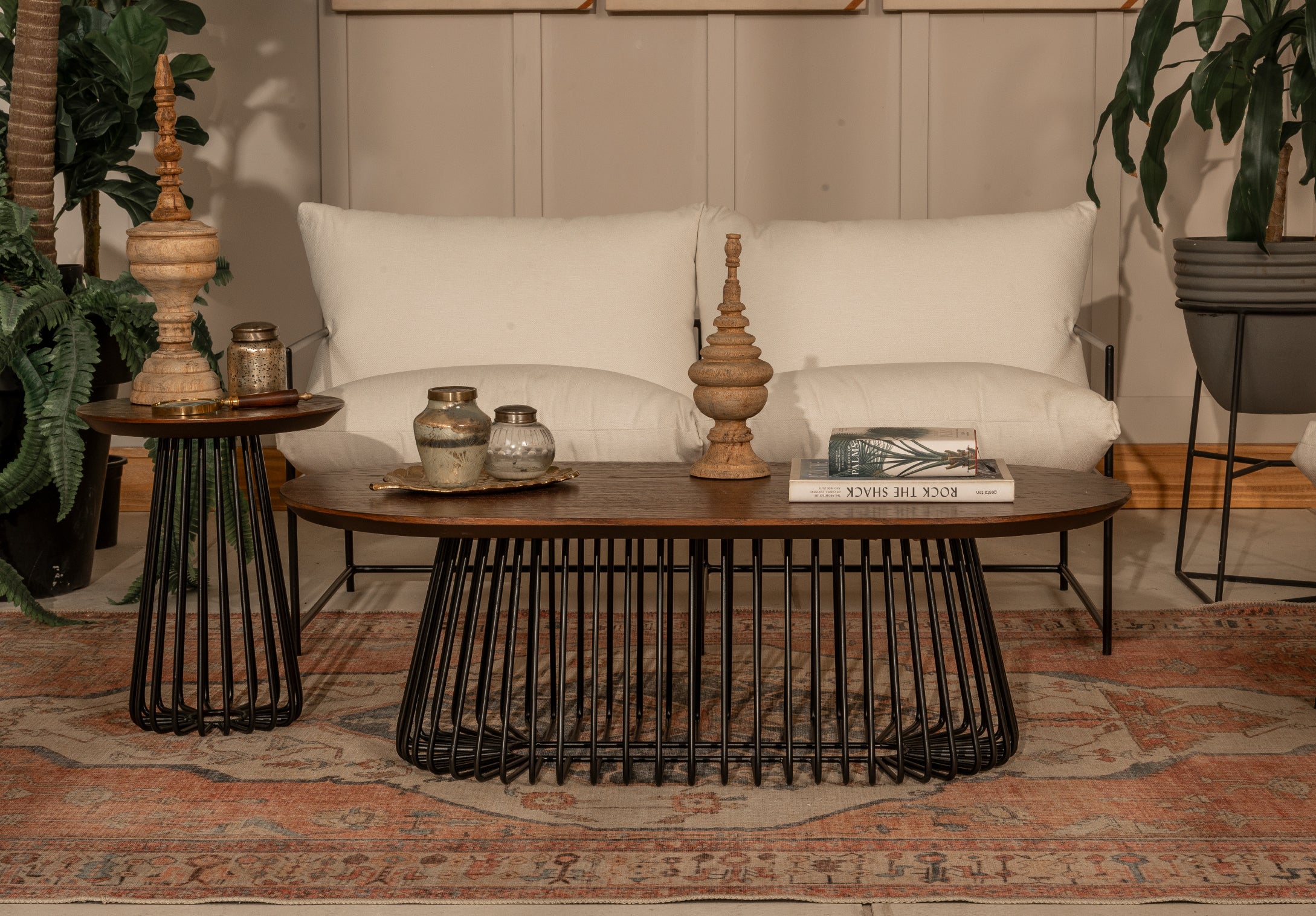 Mesa de Centro Latina Ovalada